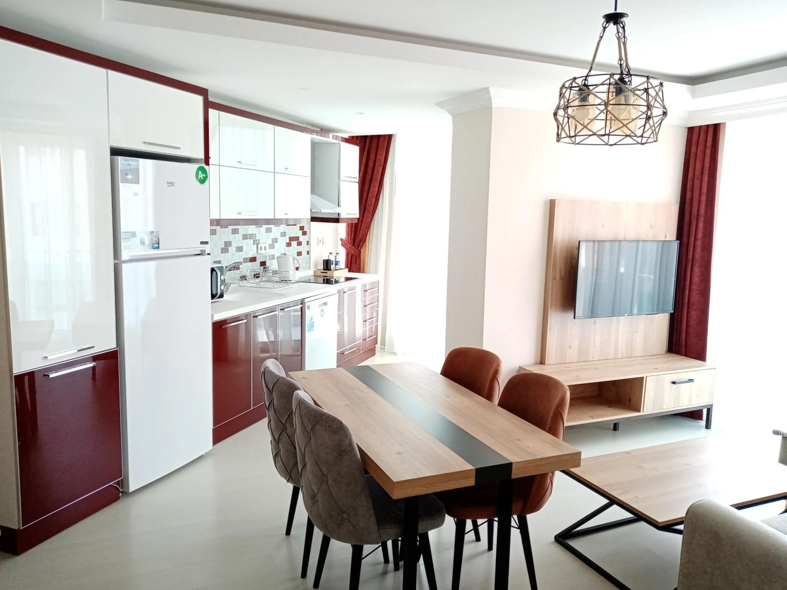 Living room in Alfa Apart Hotel