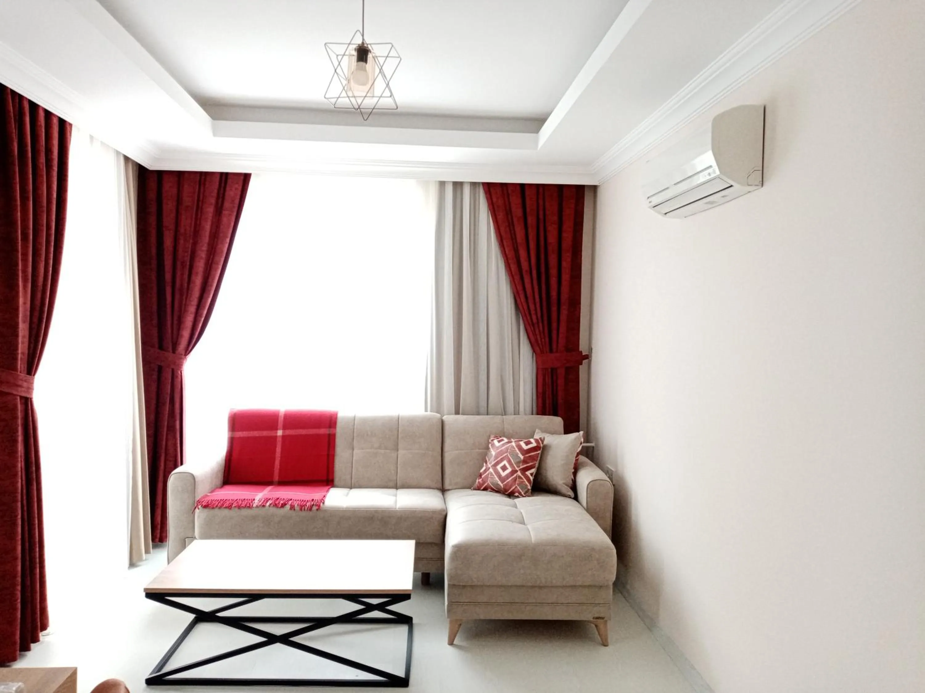 Seating area in Alfa Apart Hotel