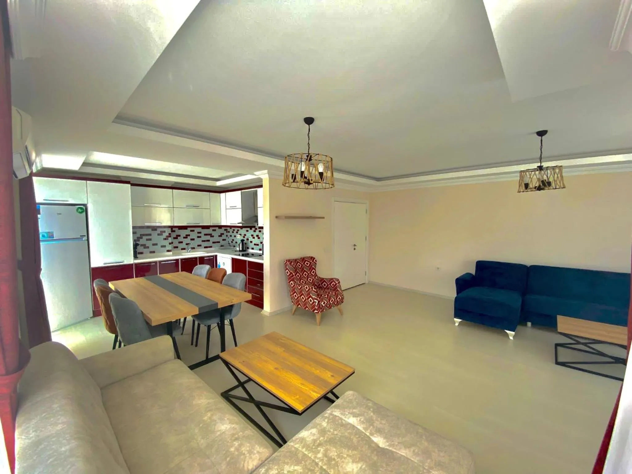 Seating area in Alfa Apart Hotel