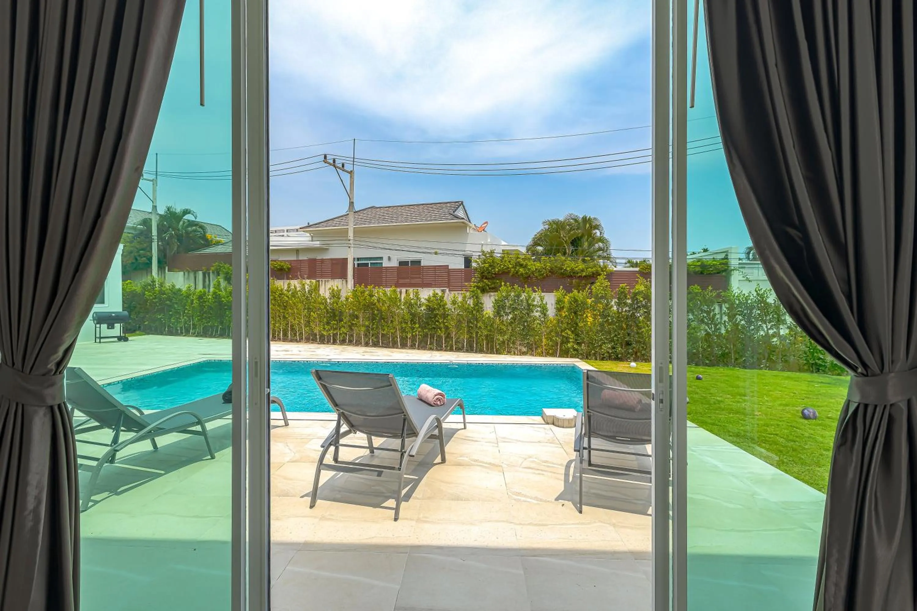 Swimming pool in Modern 3 Bedroom Private Pool Villa KH-A1