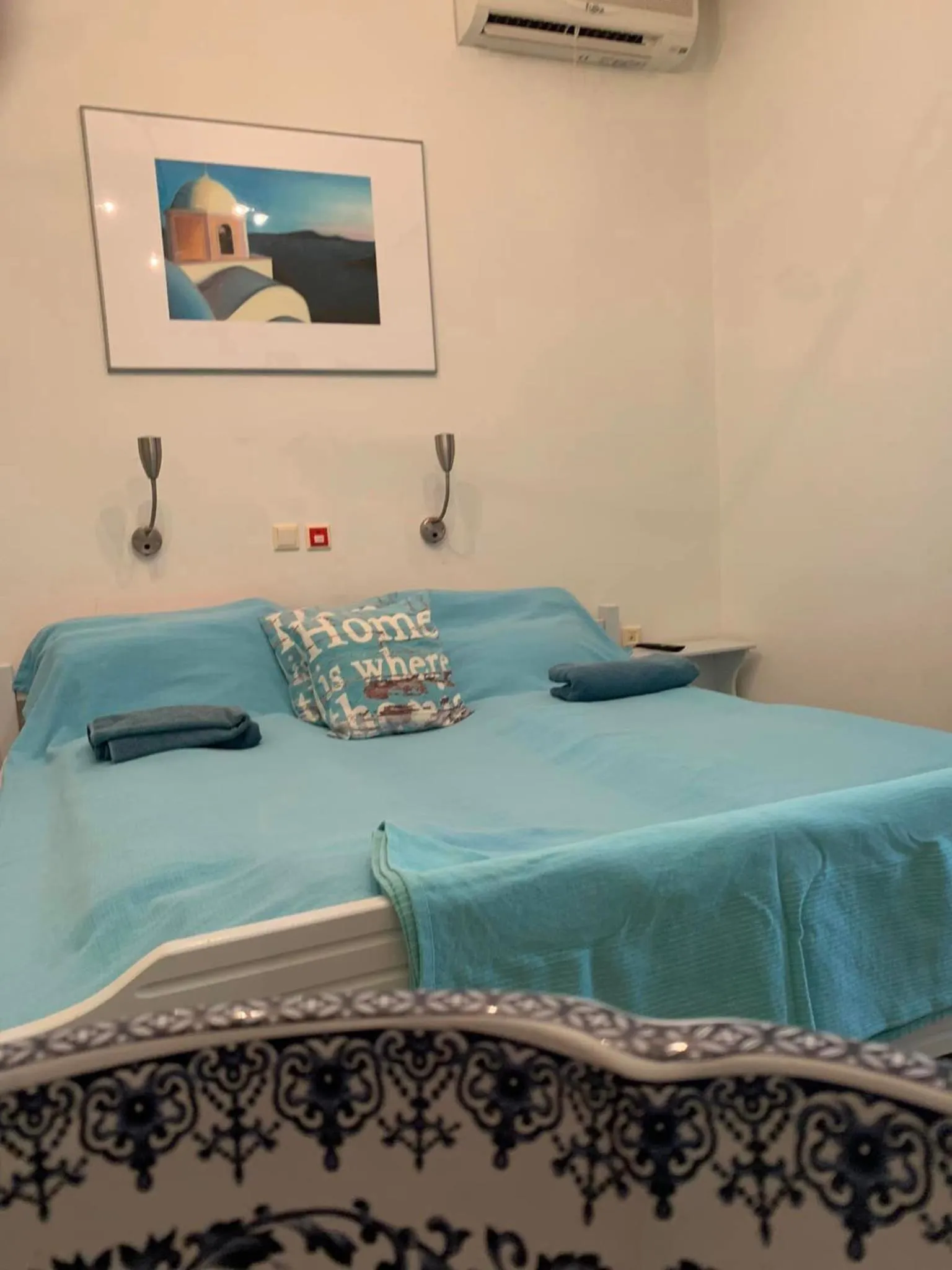 Bed in Hotel Villa Anais