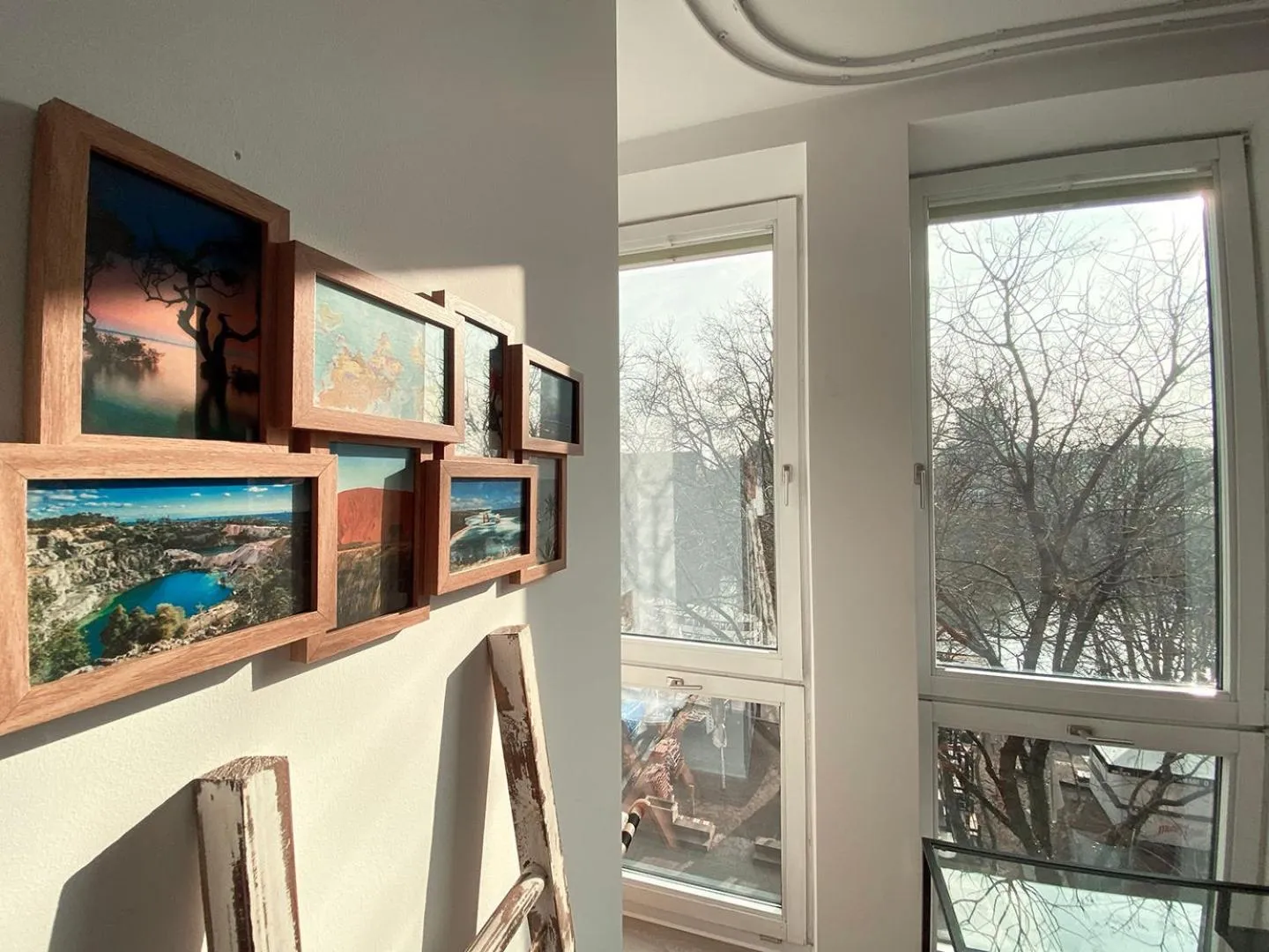 View (from property/room) in Kangarooms - Schlachte Weserpromenade