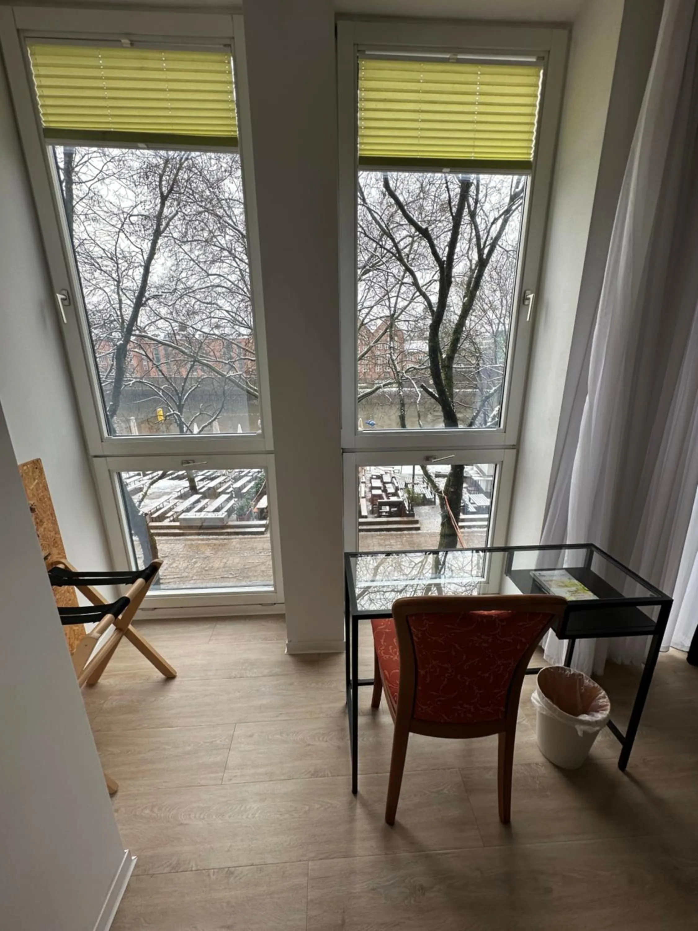 View (from property/room) in Kangarooms - Schlachte Weserpromenade