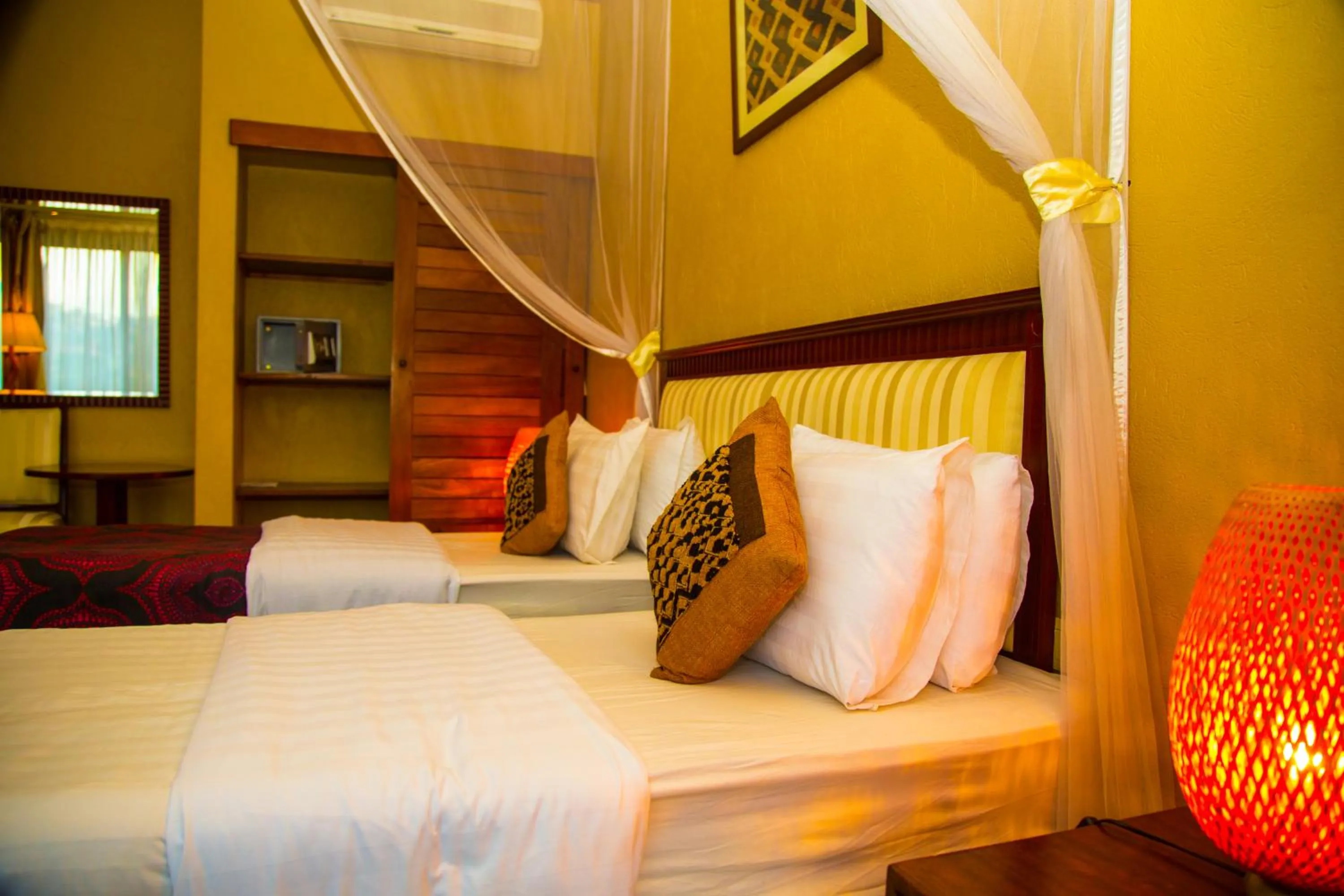 Bed in Humura Resorts