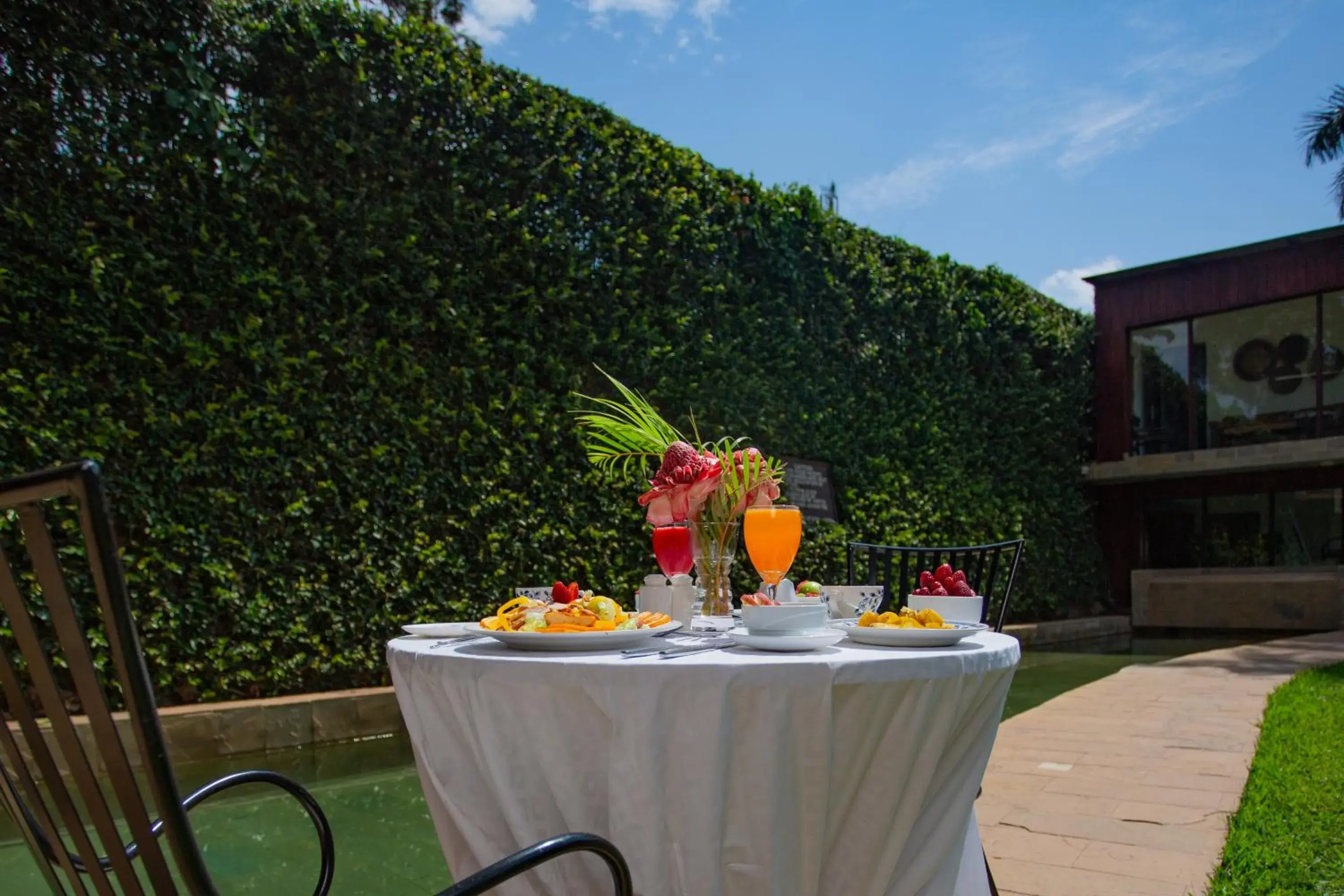 Pool view in Humura Resorts Pool view in Humura Resorts