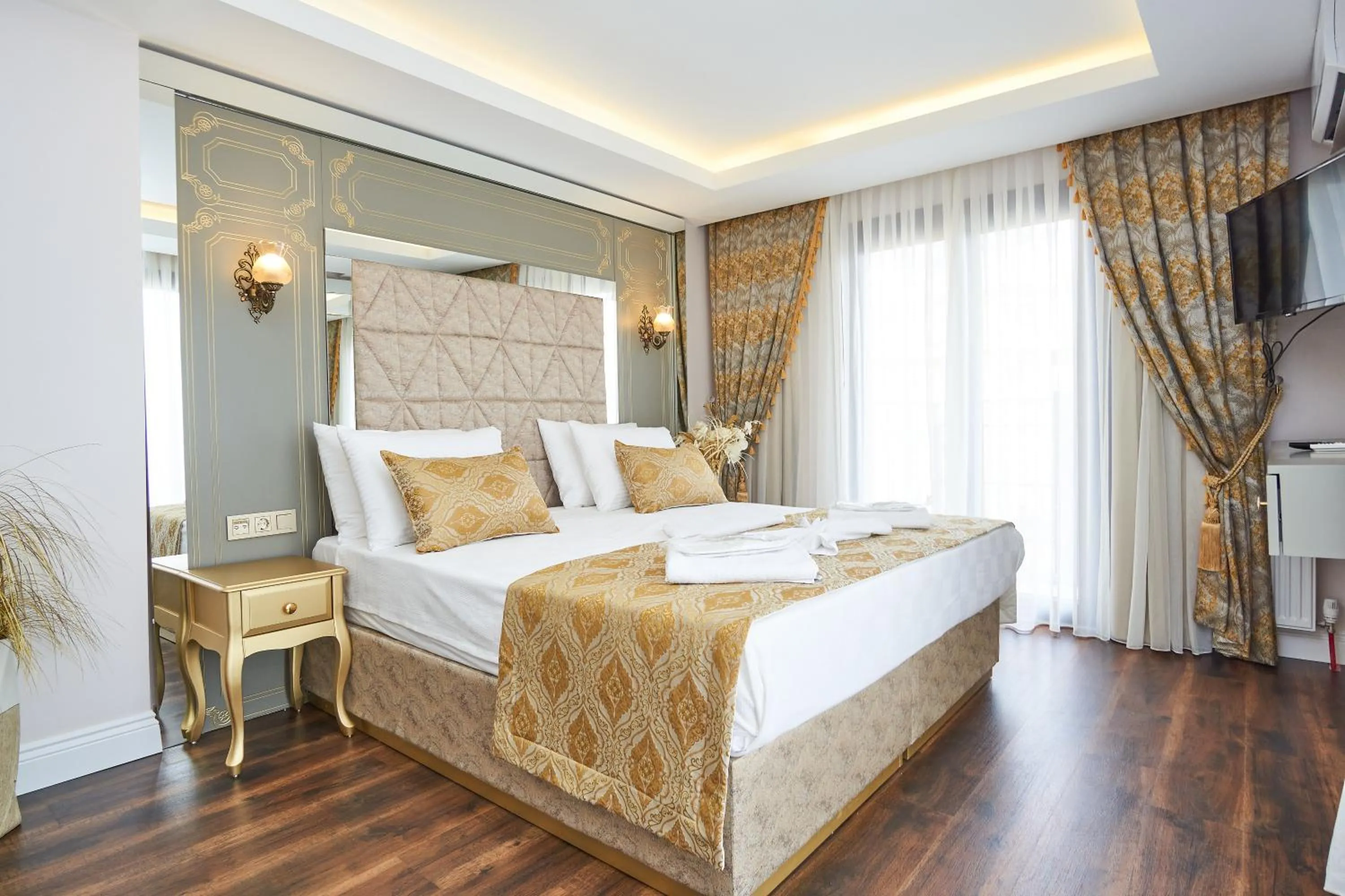 Bed in Sultan Suleyman Palace Hotel & Spa