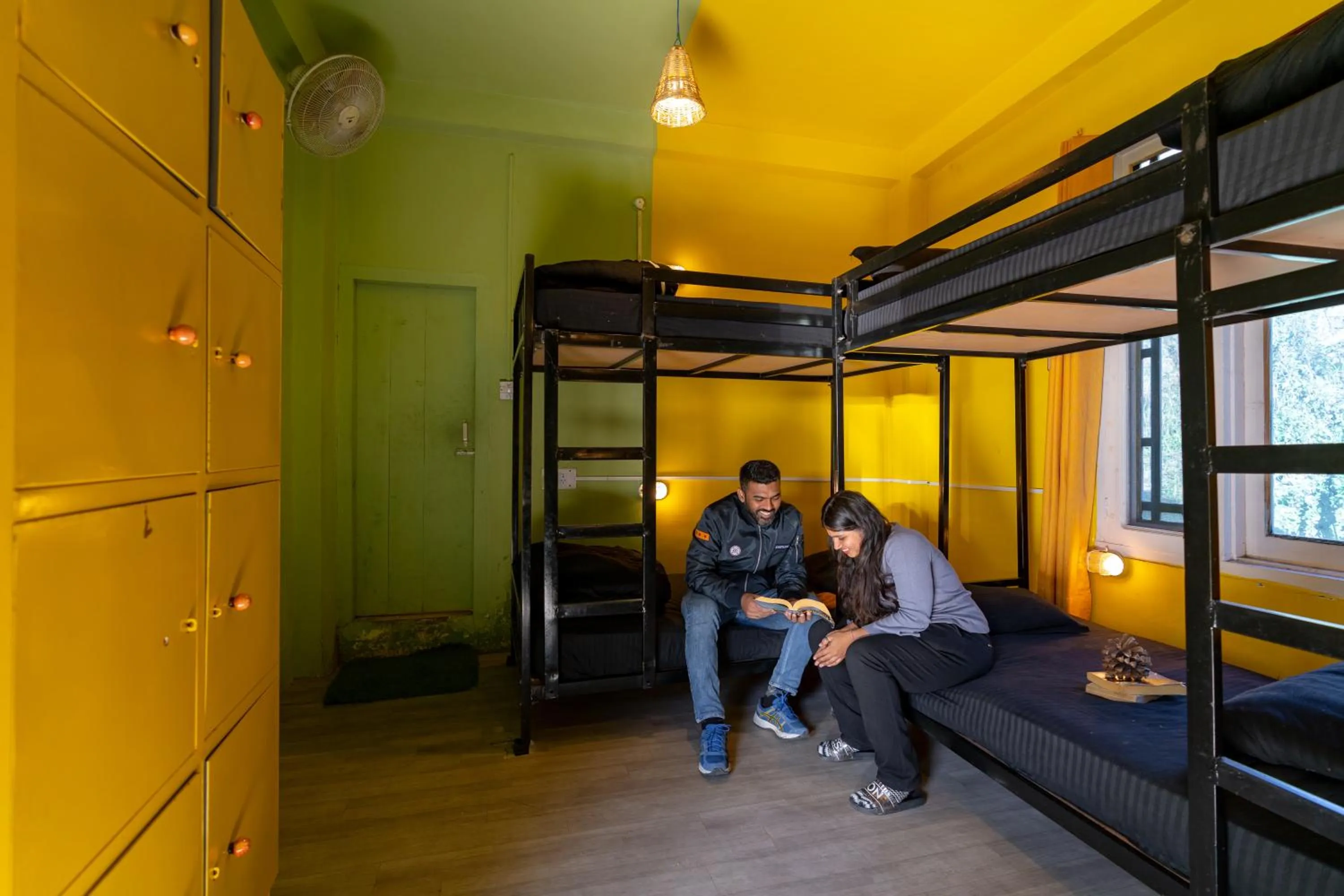 bunk bed in Jungle Hostel by Whoopers