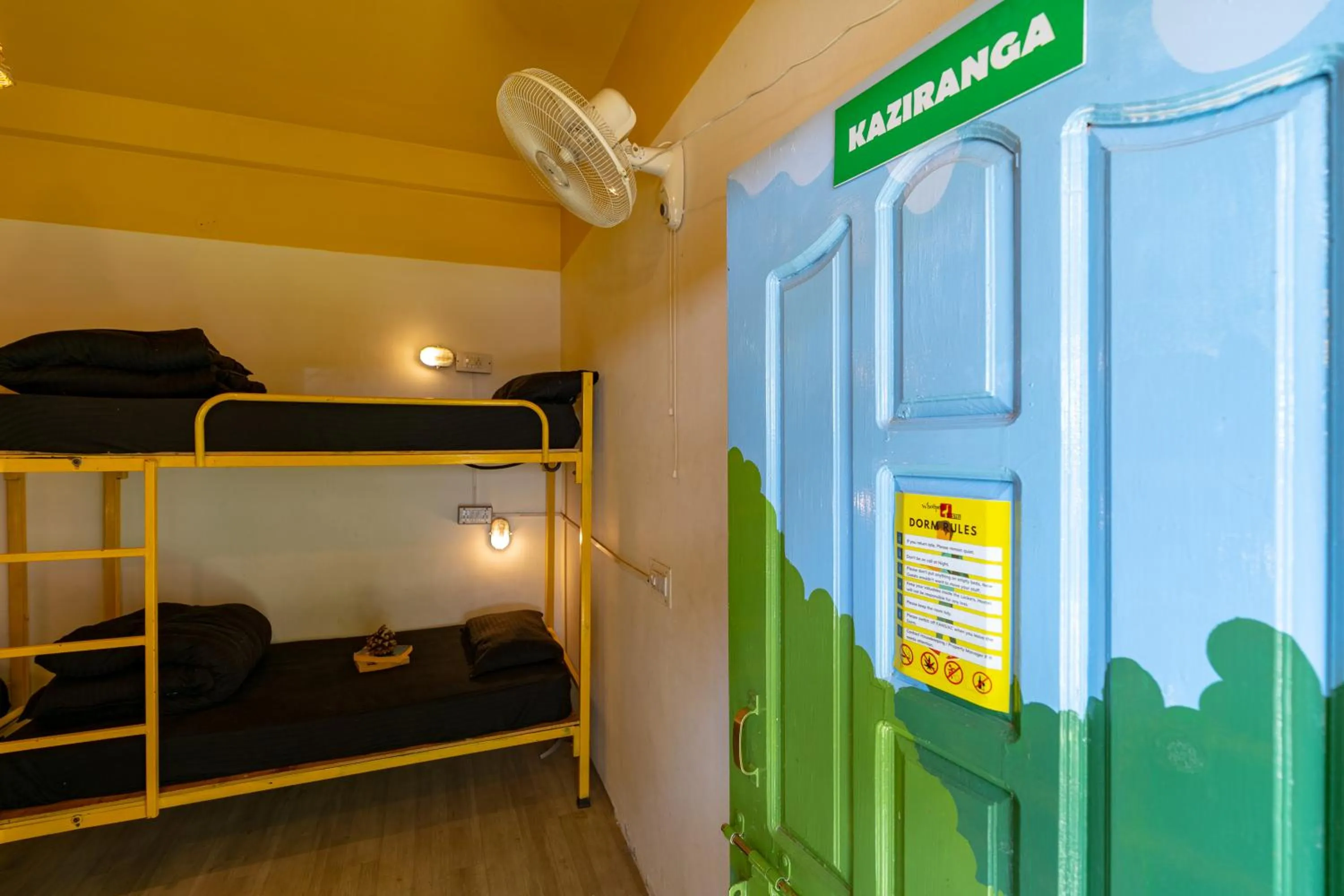 Bed in Jungle Hostel by Whoopers