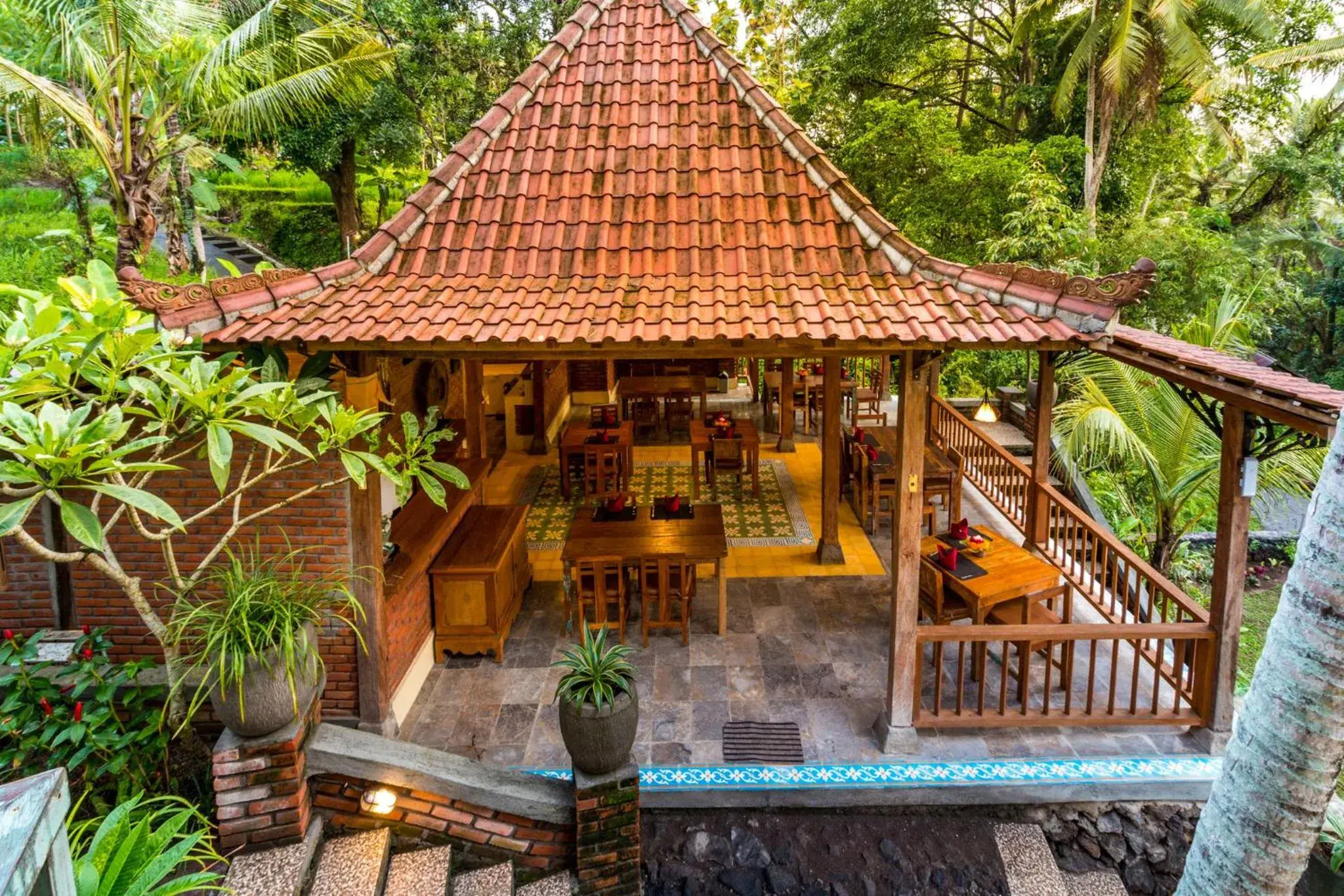 Restaurant/places to eat in Umasari Rice Terrace Villa by AGATA Restaurant/places to eat in Umasari Rice Terrace Villa by AGATA