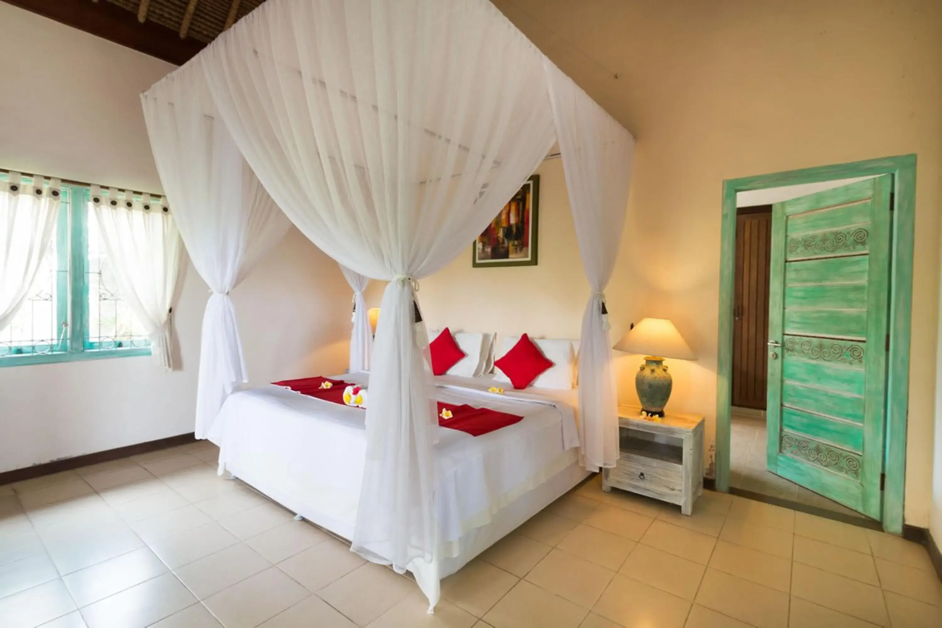 Bed in Umasari Rice Terrace Villa by AGATA Bed in Umasari Rice Terrace Villa by AGATA