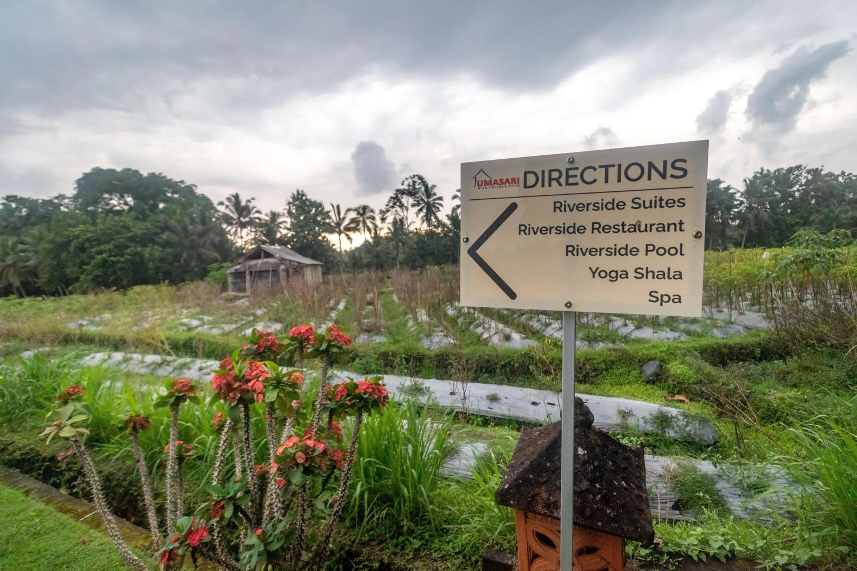 Garden in Umasari Rice Terrace Villa by AGATA