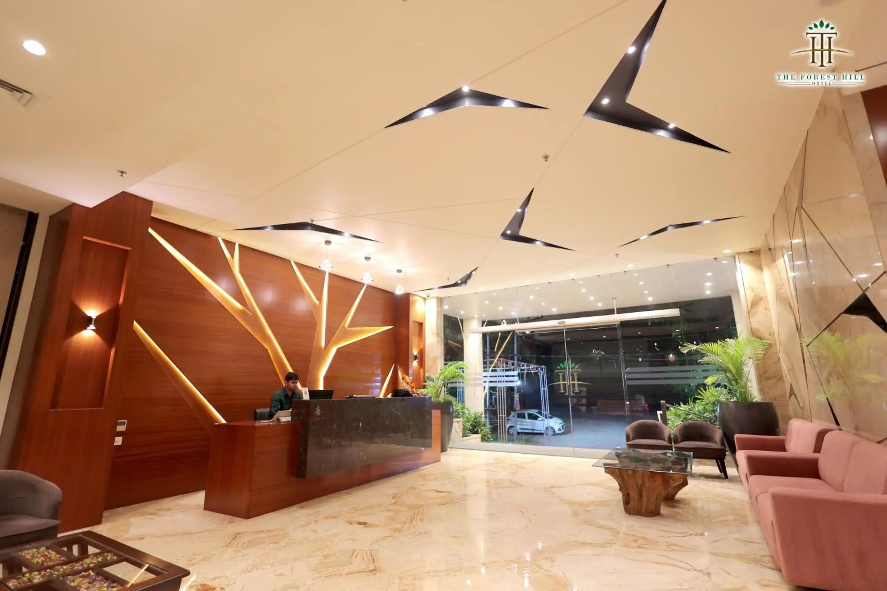 Lobby or reception in The Forest Hill Hotel Lobby or reception in The Forest Hill Hotel