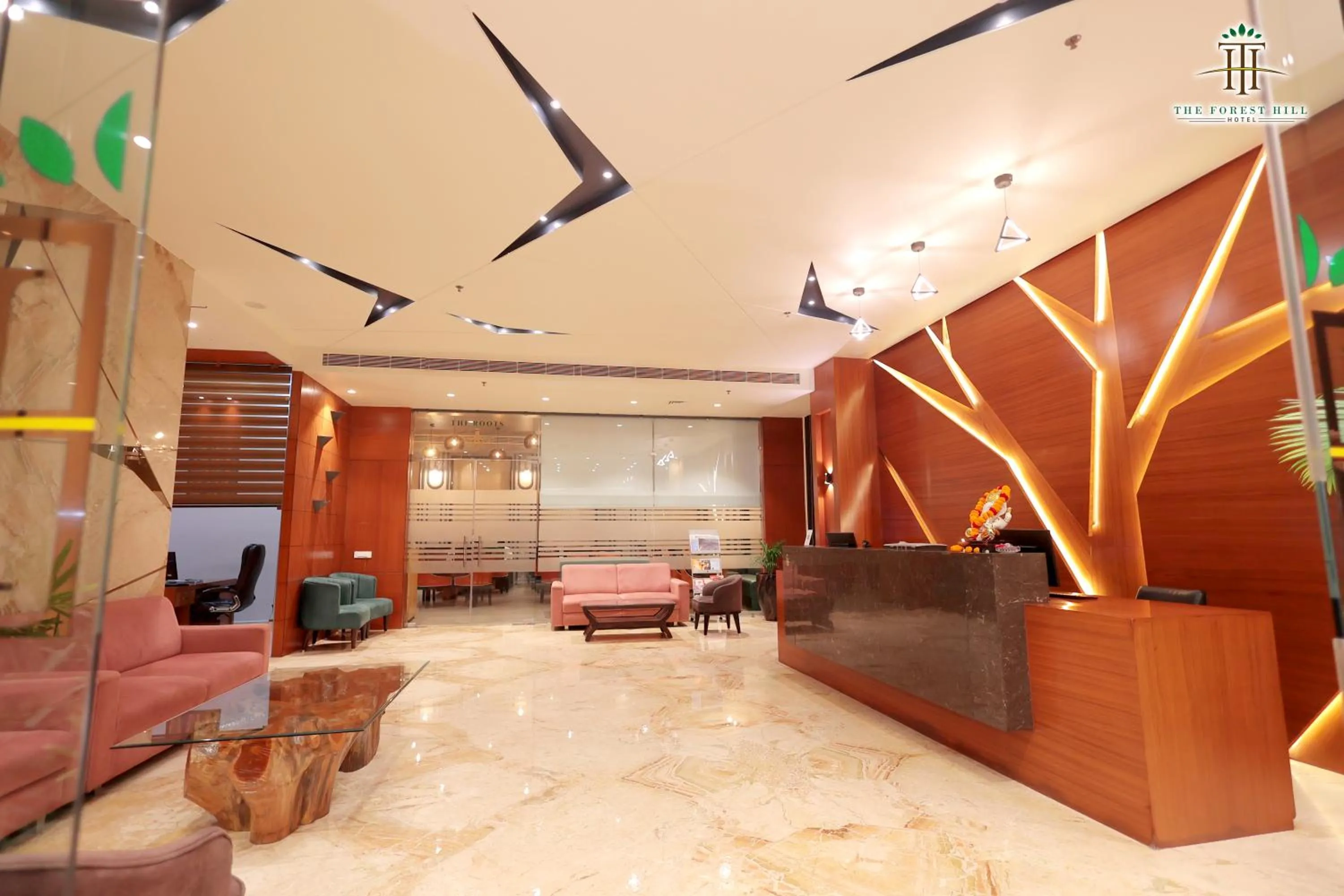 Lobby or reception in The Forest Hill Hotel