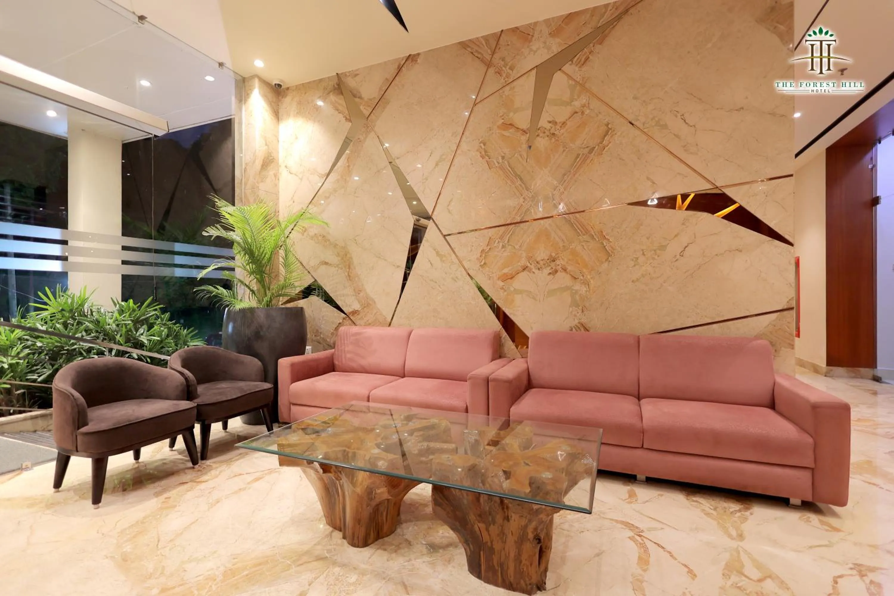 Lobby or reception in The Forest Hill Hotel