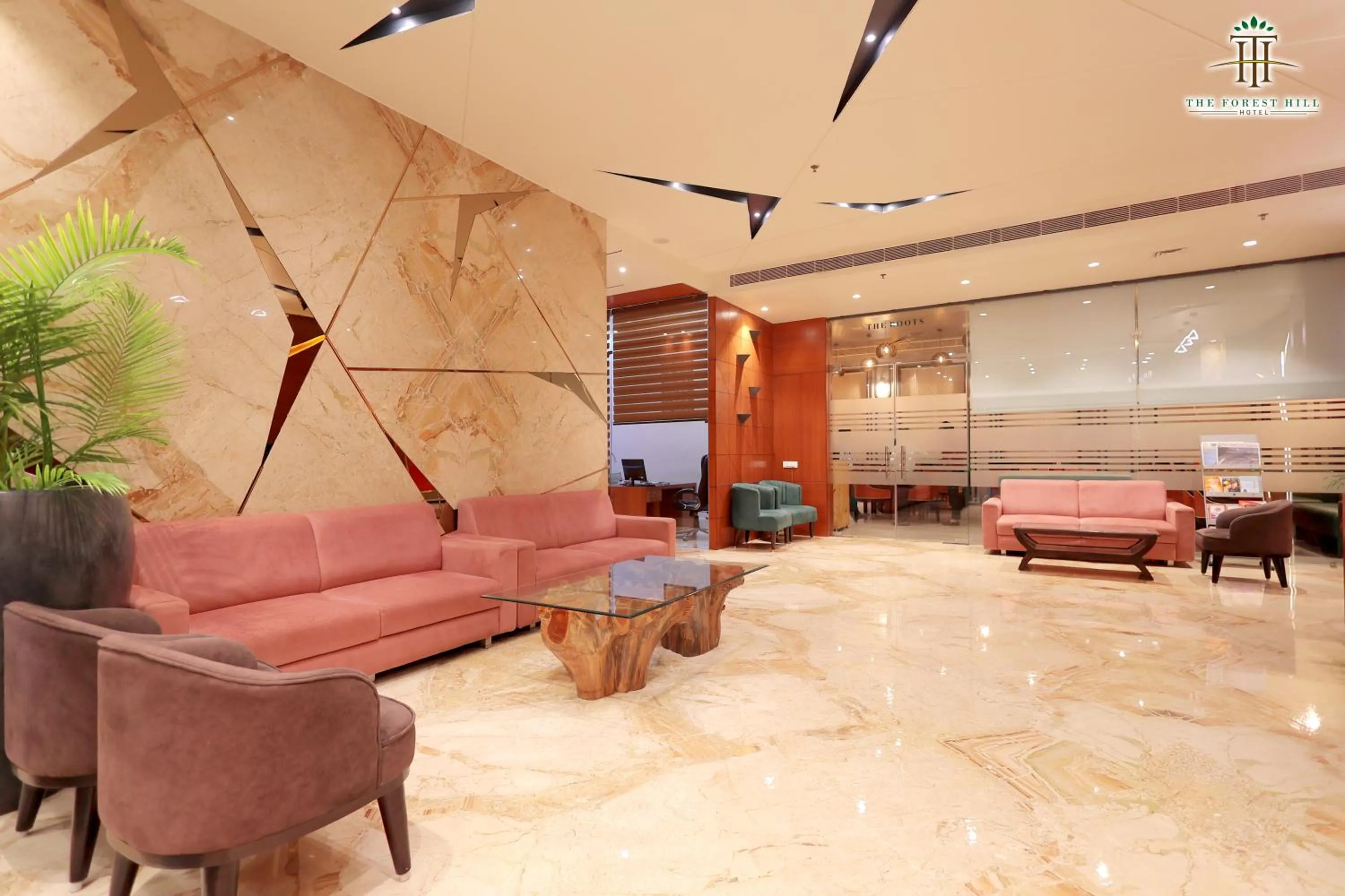 Lobby or reception in The Forest Hill Hotel