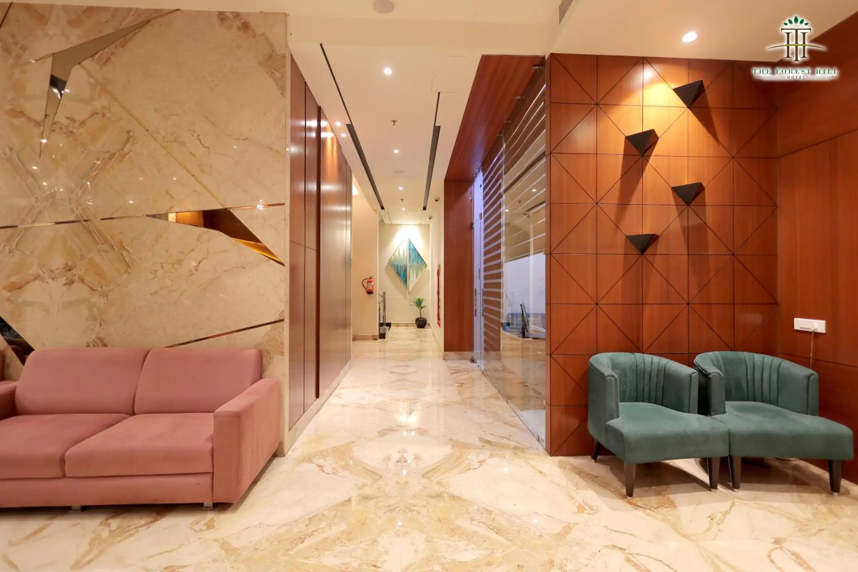 Lobby or reception in The Forest Hill Hotel Lobby or reception in The Forest Hill Hotel