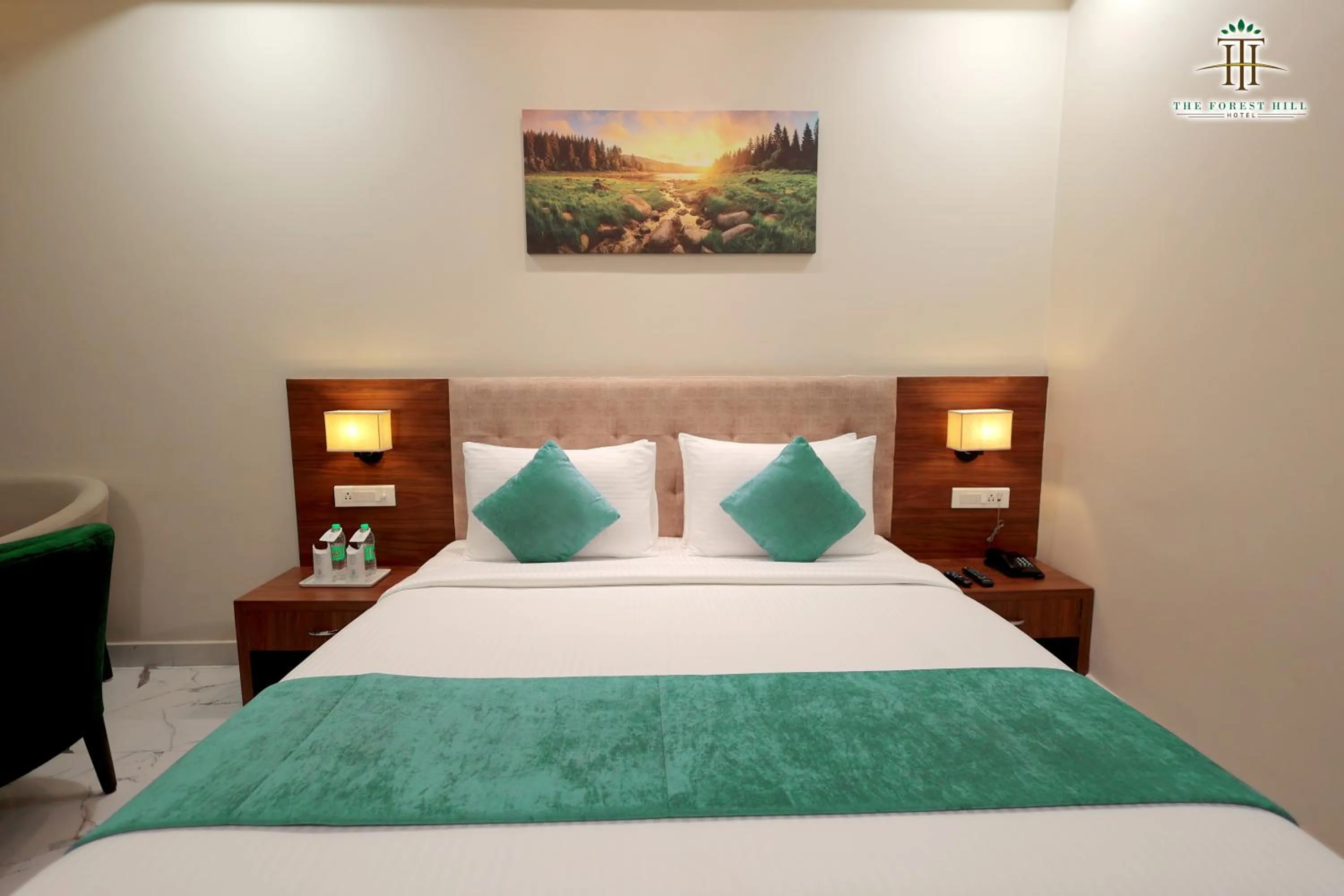 Bed in The Forest Hill Hotel