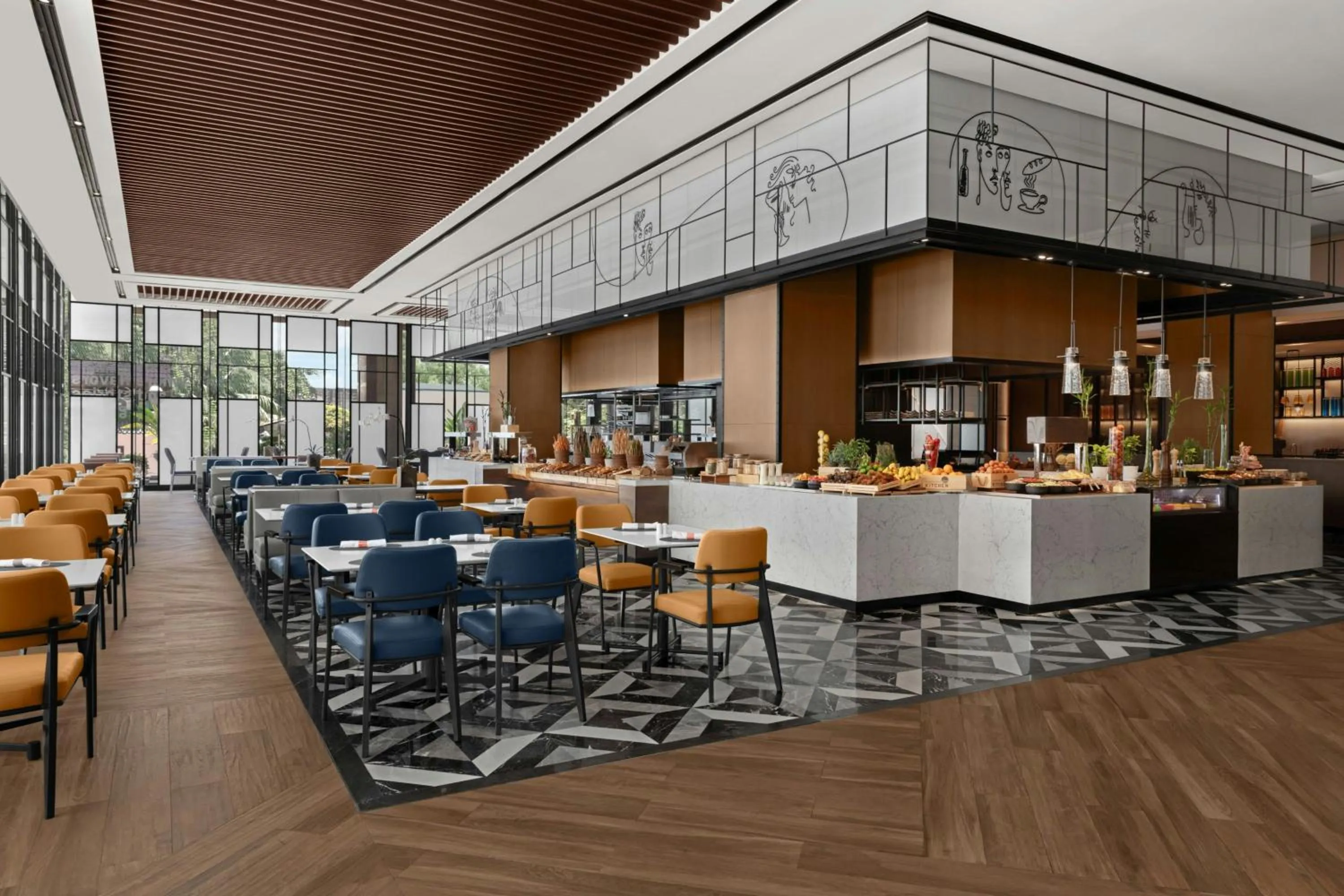 Kitchen or kitchenette in Sheraton Manila Bay