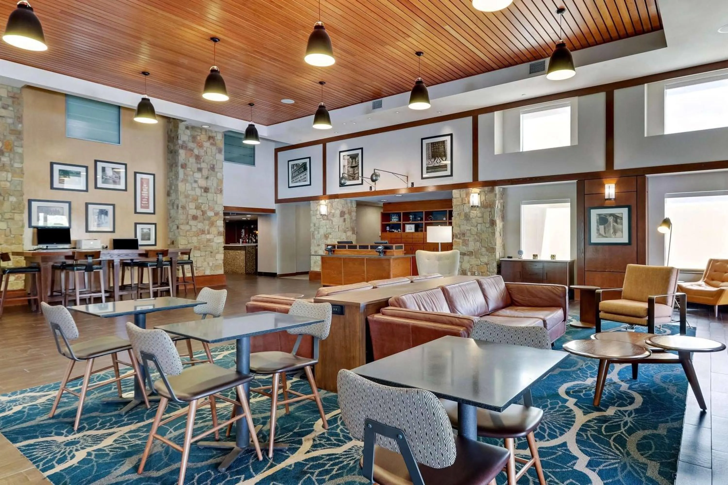 Lobby or reception in Wyndham Garden San Antonio Airport