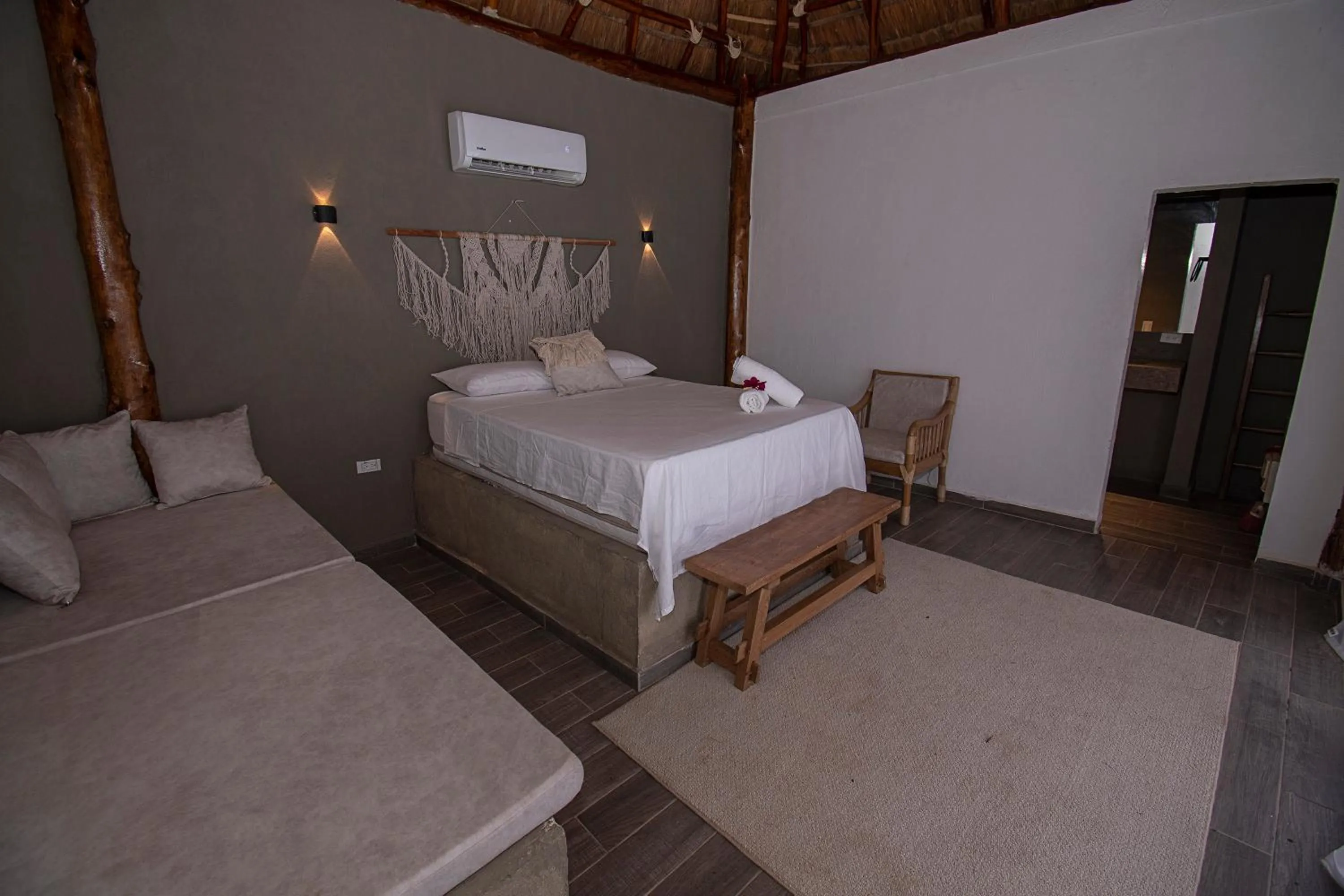 Bed in Santuario Beach Hostel