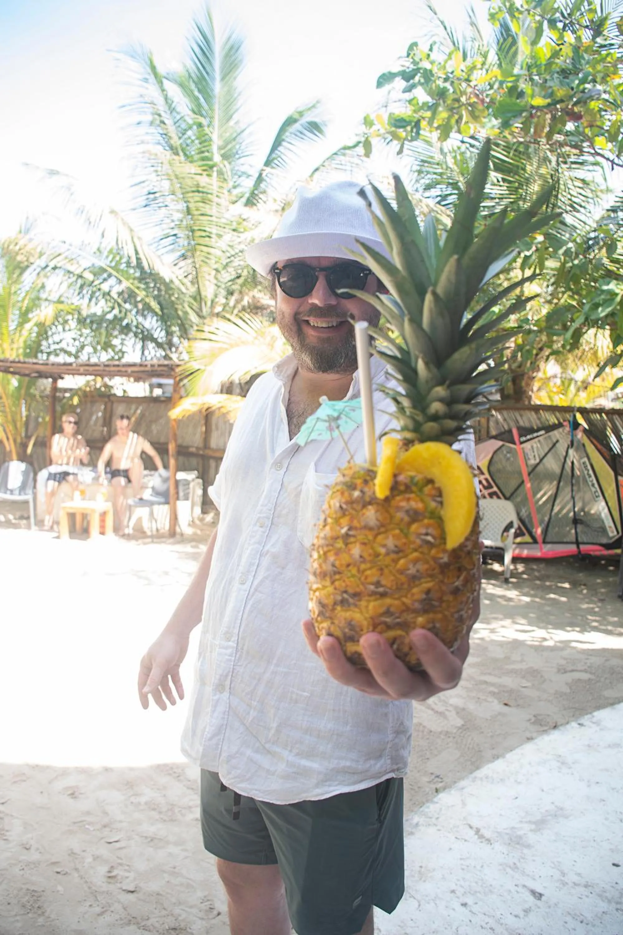 Food and drinks in Santuario Beach Hostel