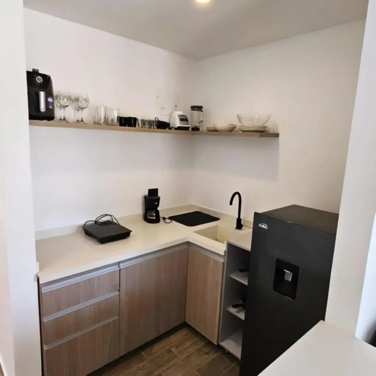 Coffee/tea facilities in Santuario Beach Hostel