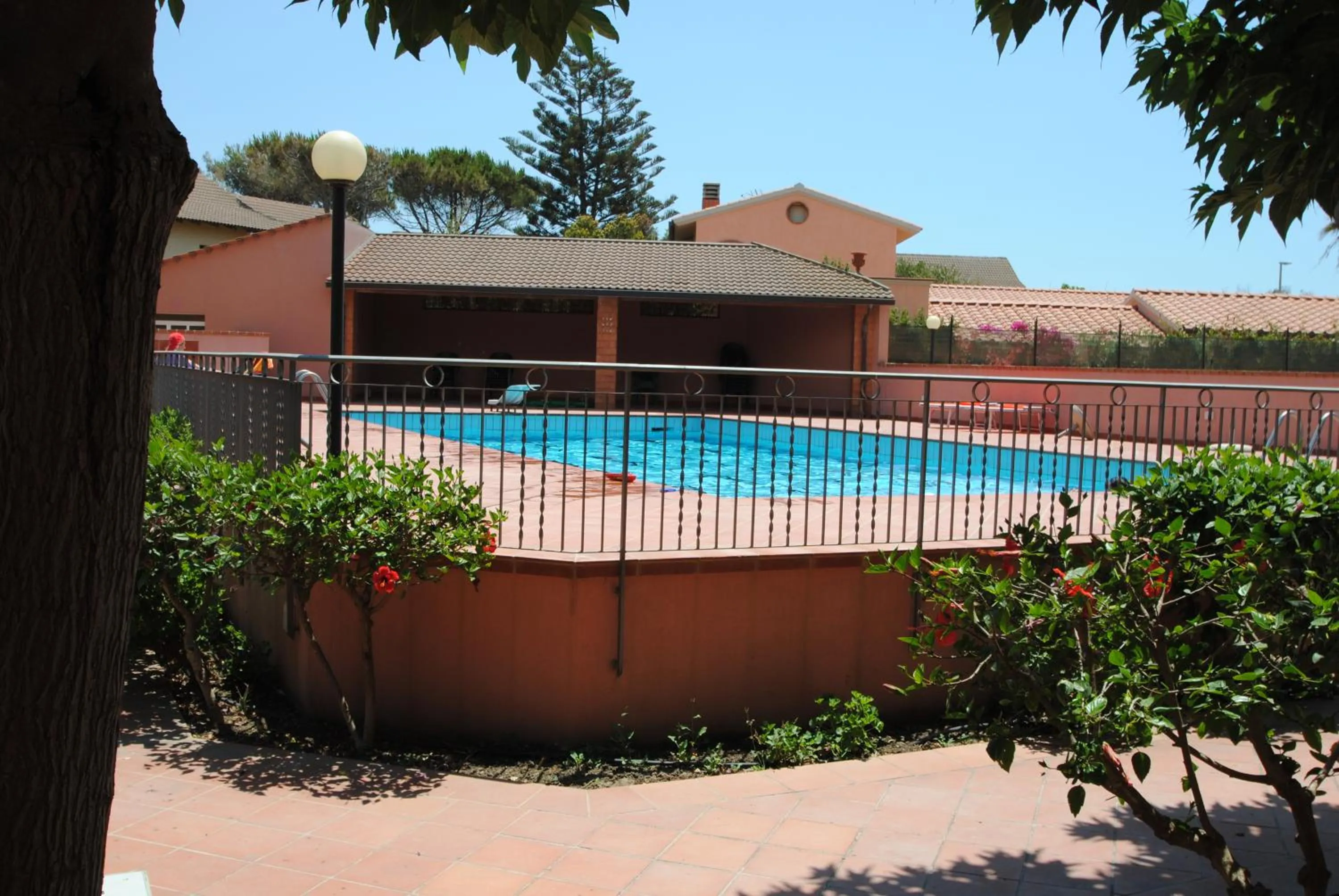 Pool view in Le Dune Residence