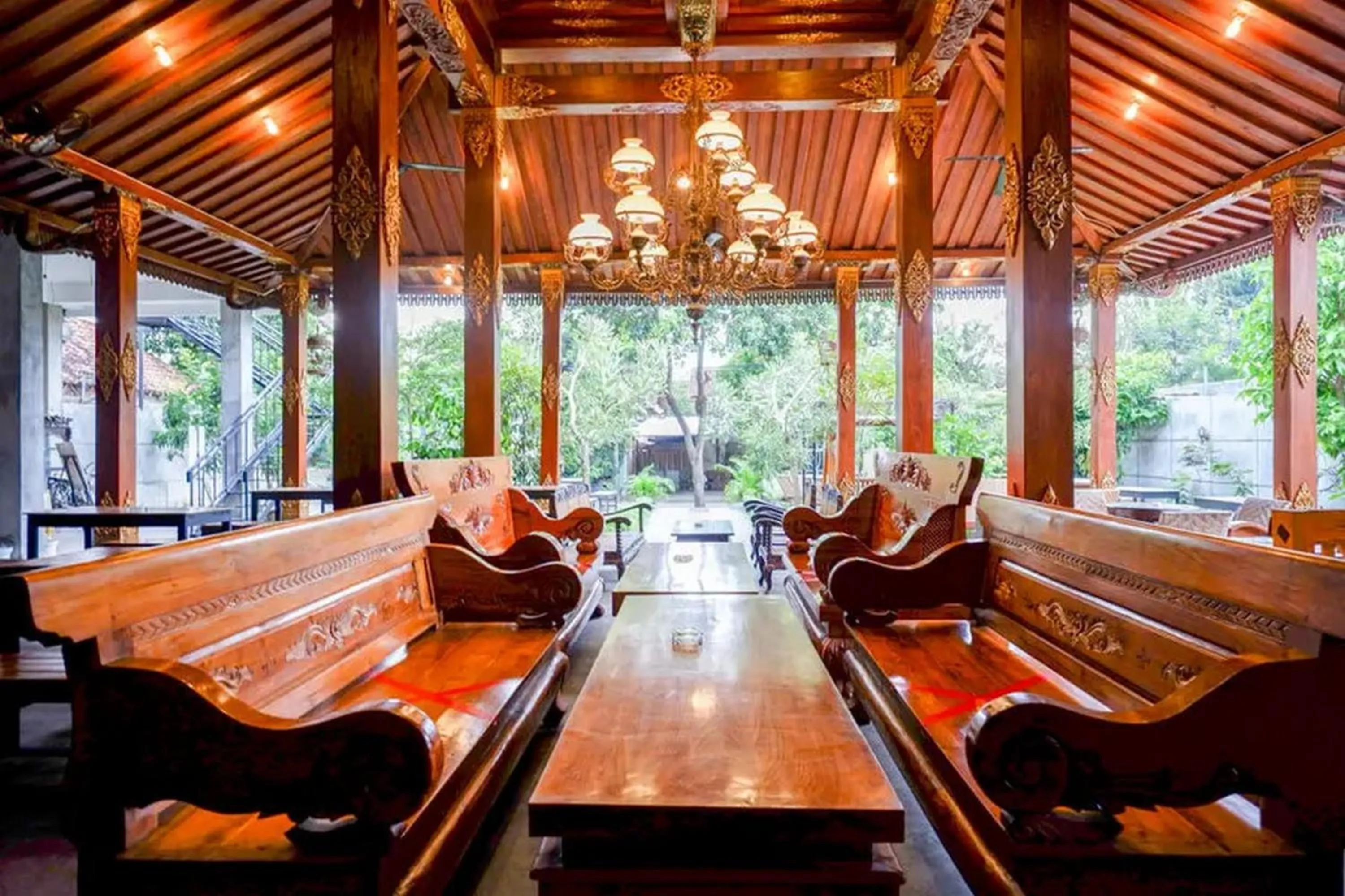 Living room in Griya Mataram Kotagede Mitra RedDoorz