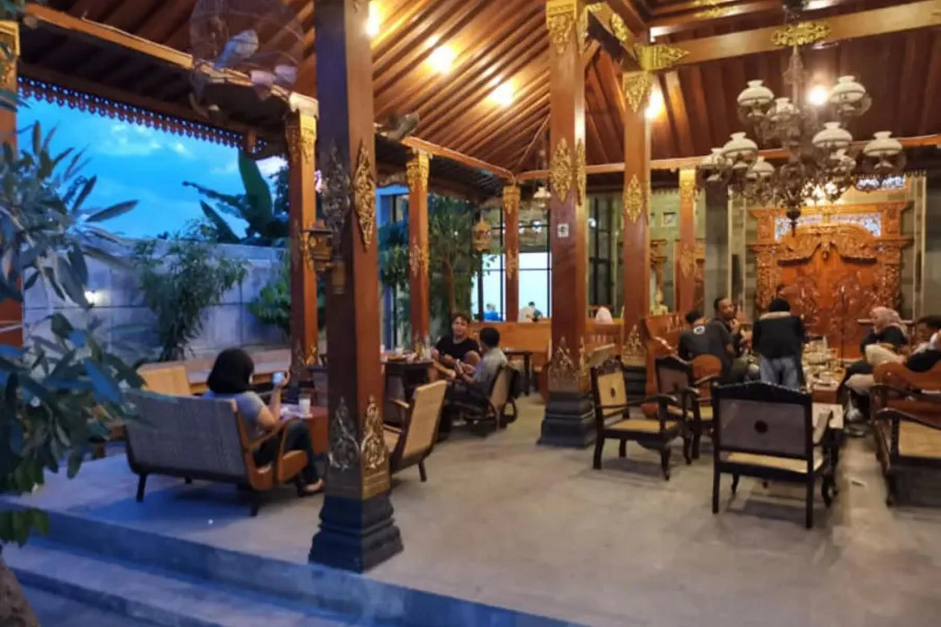 Living room in Griya Mataram Kotagede Mitra RedDoorz