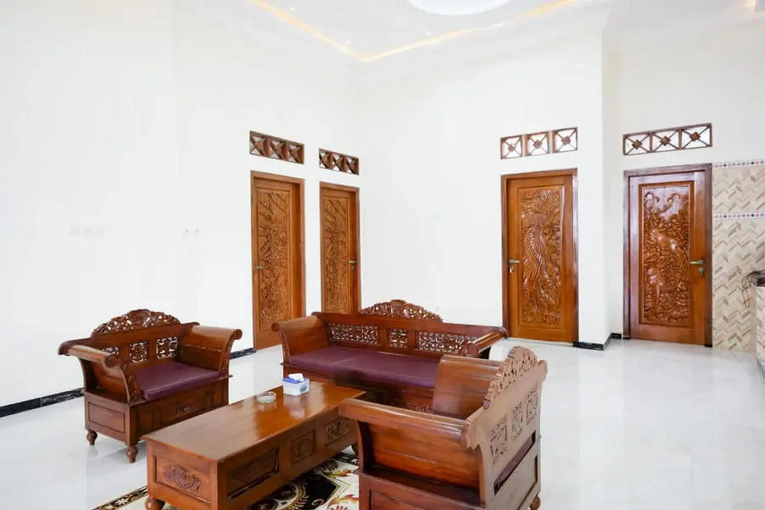 Living room in Griya Mataram Kotagede Mitra RedDoorz Living room in Griya Mataram Kotagede Mitra RedDoorz