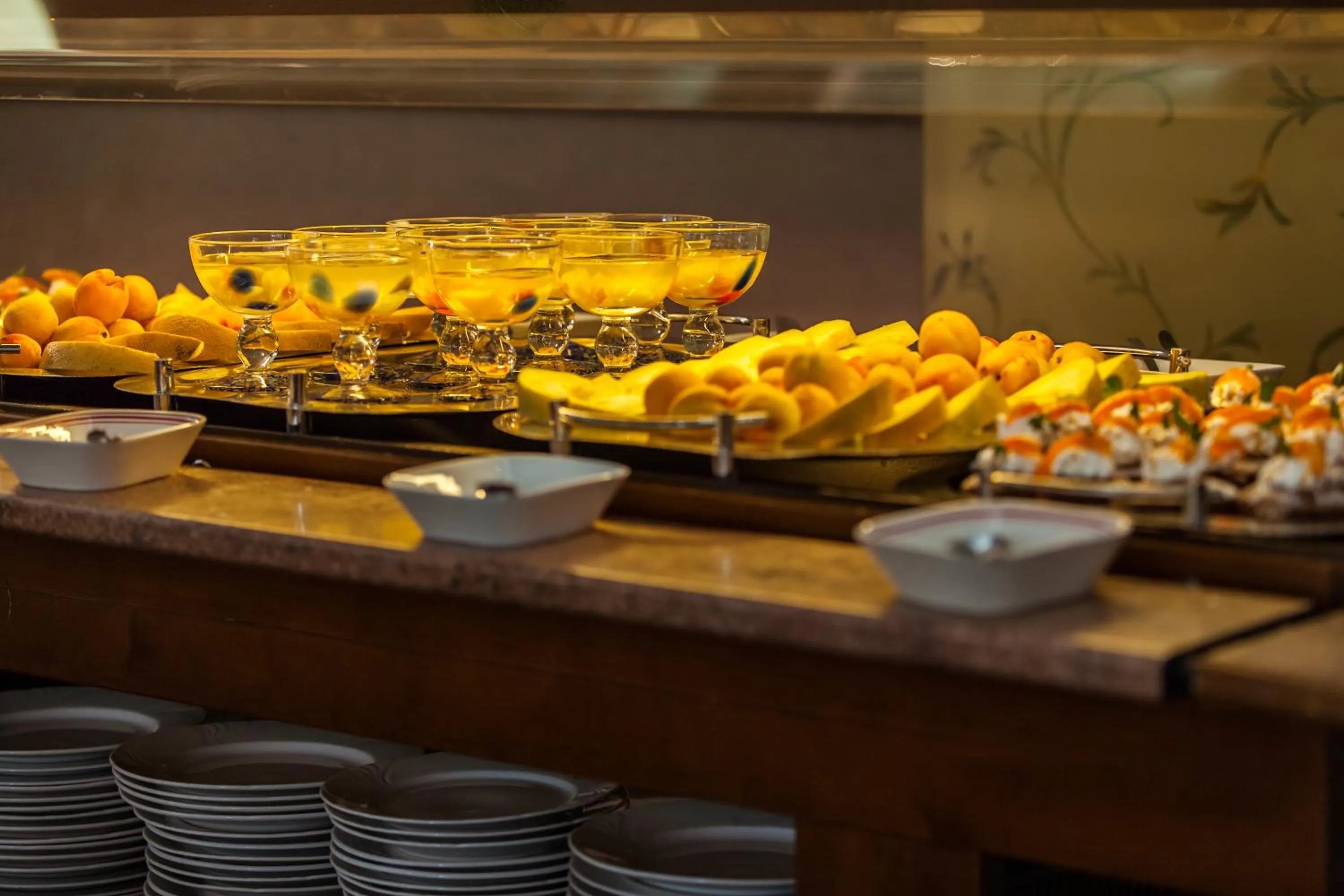 Food close-up in Hotel International