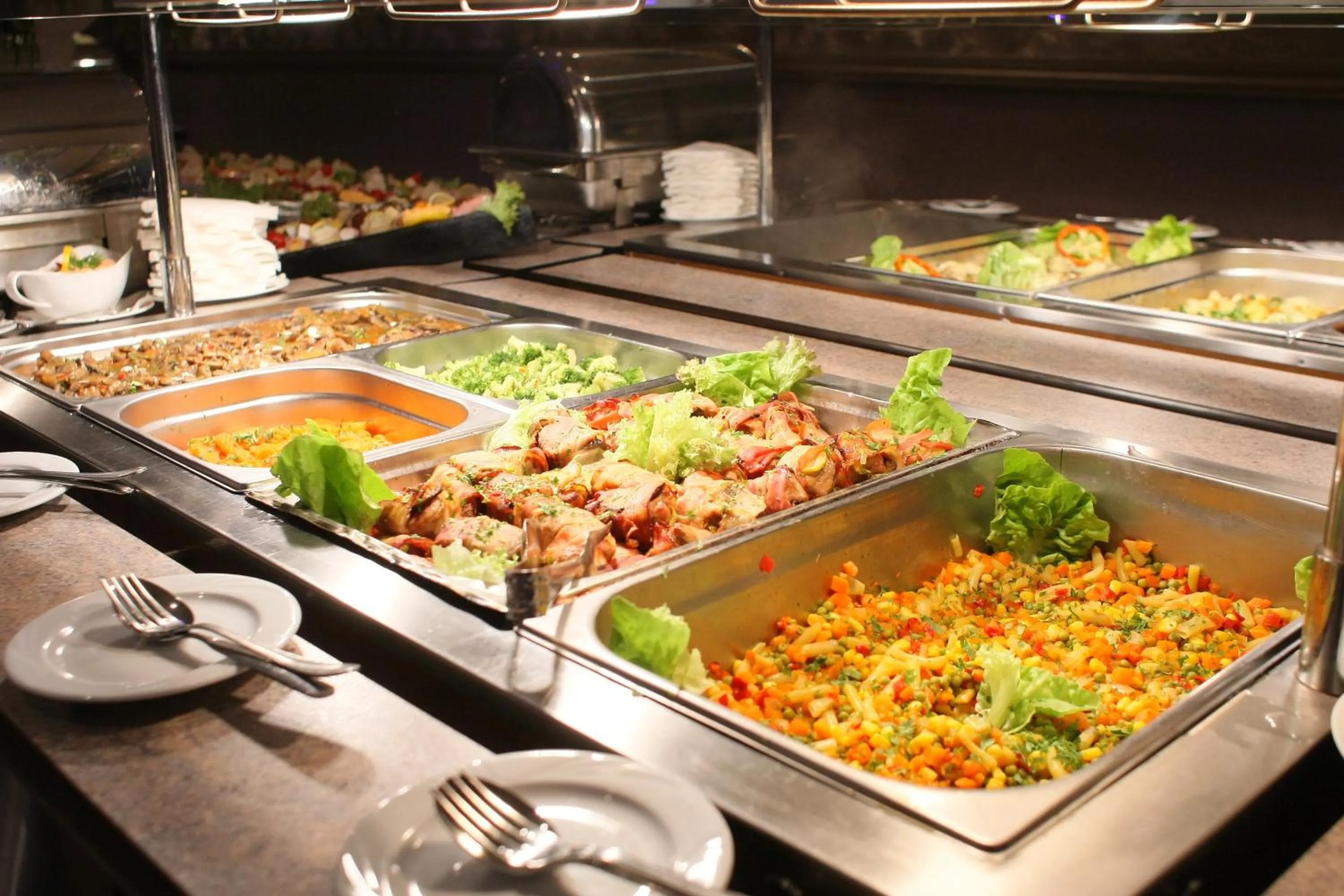 Food close-up in Hotel International