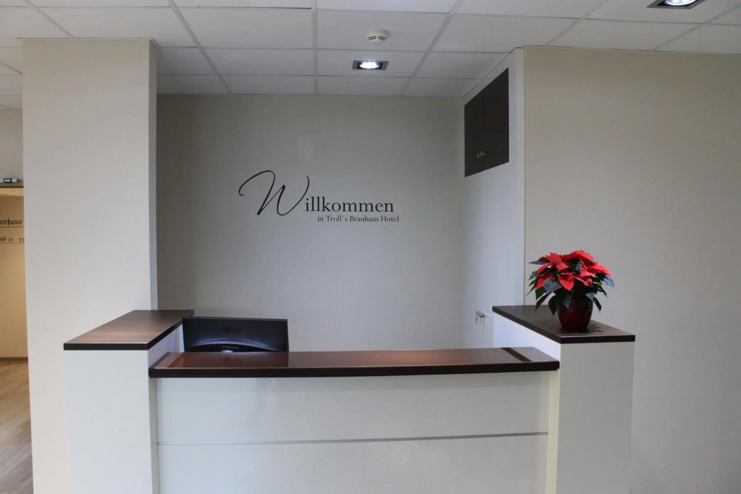 Lobby or reception in Troll's Brauhaushotel