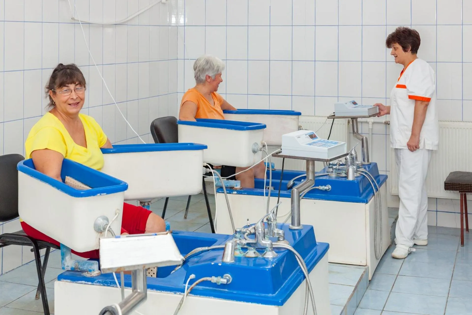 People in Hotel Tusnad