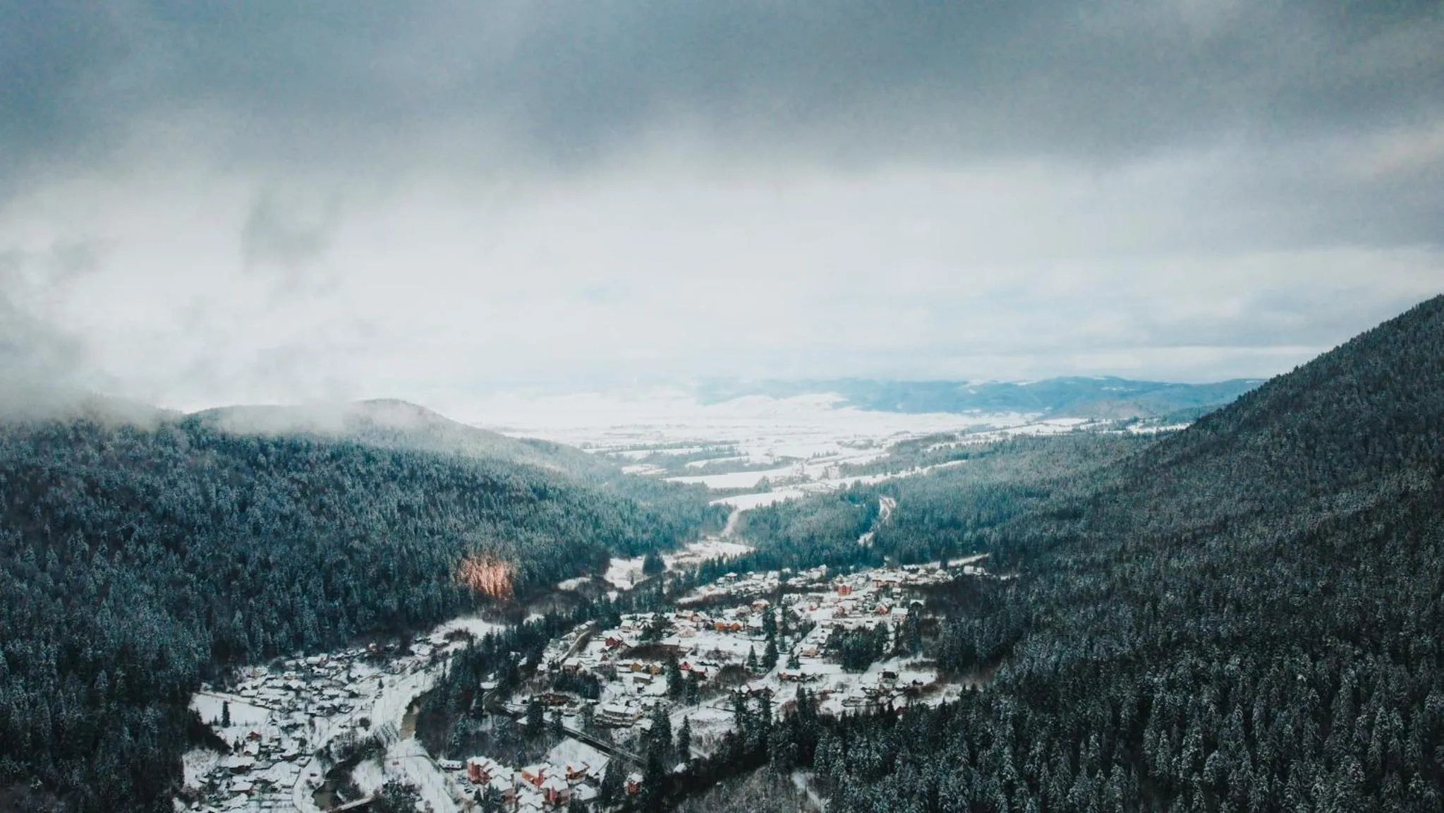 City view in Hotel Tusnad