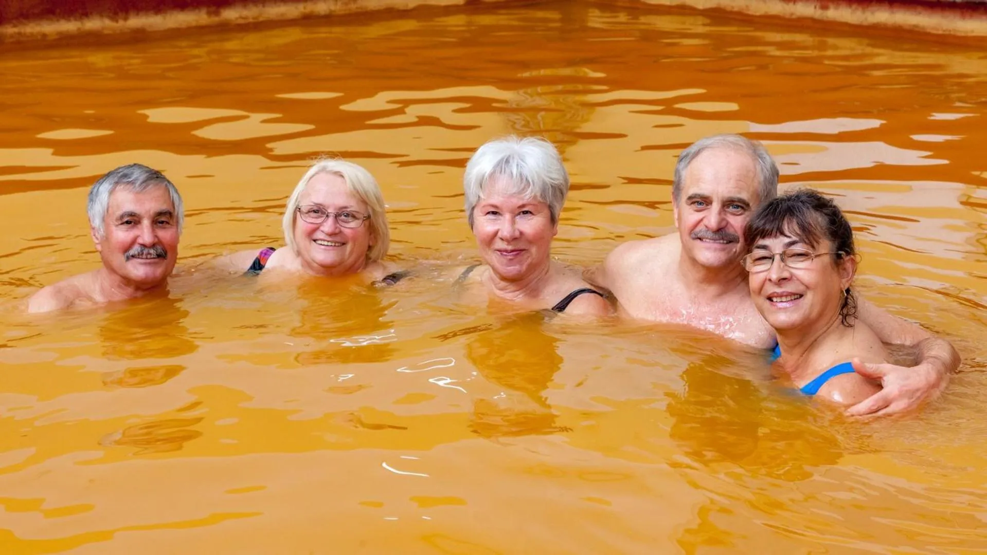 Swimming pool in Hotel Tusnad