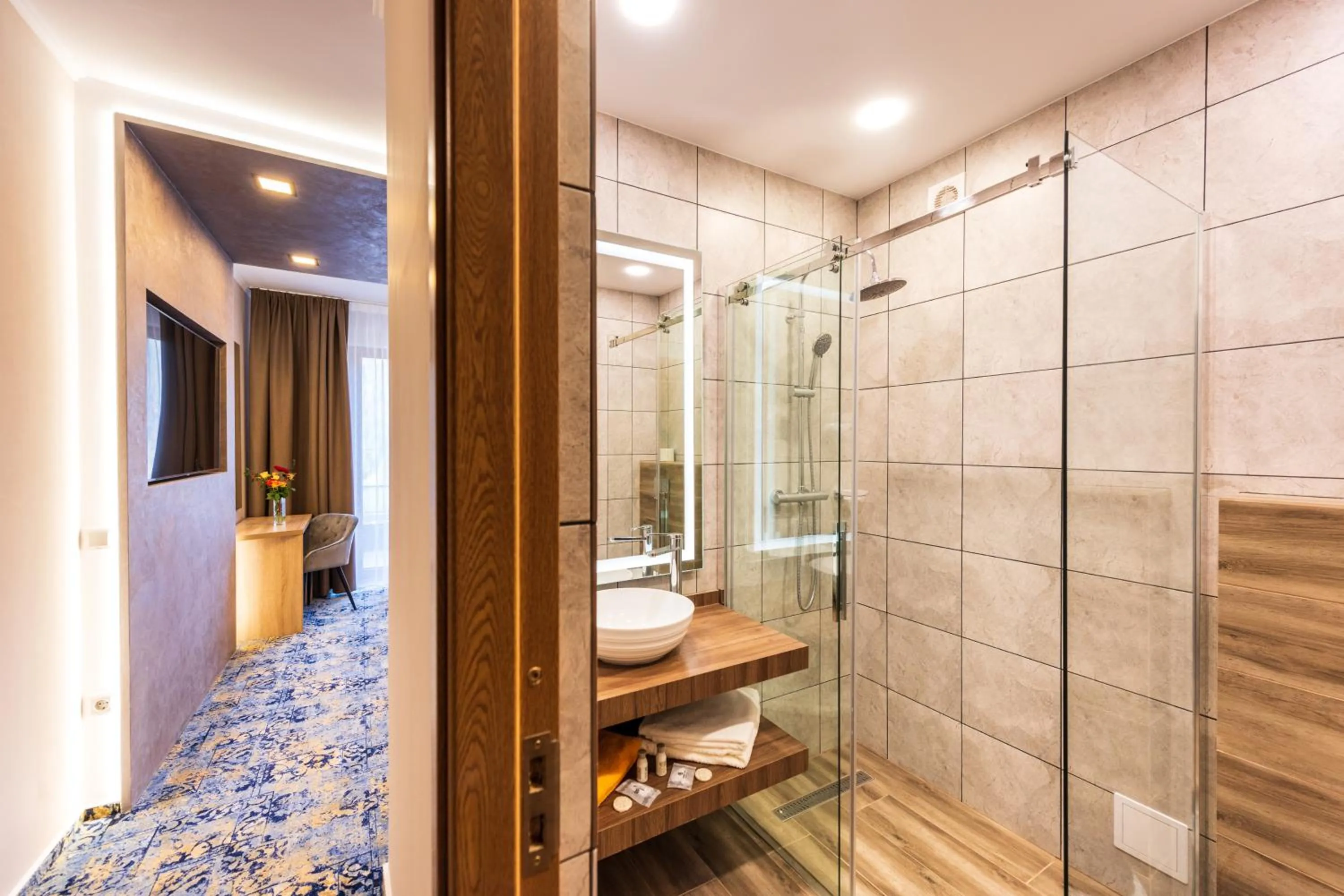 Bathroom in Hotel Tusnad