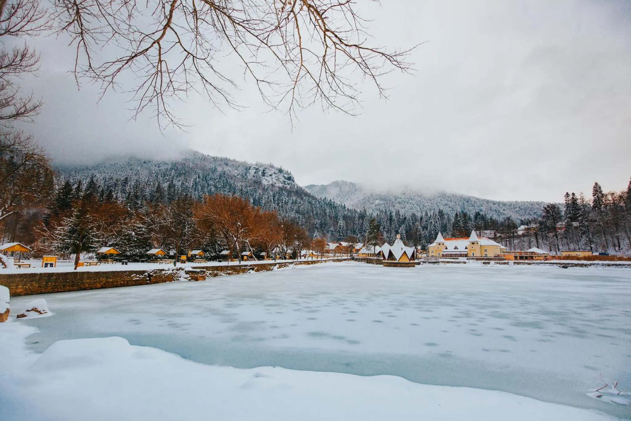 Mountain view in Hotel Tusnad