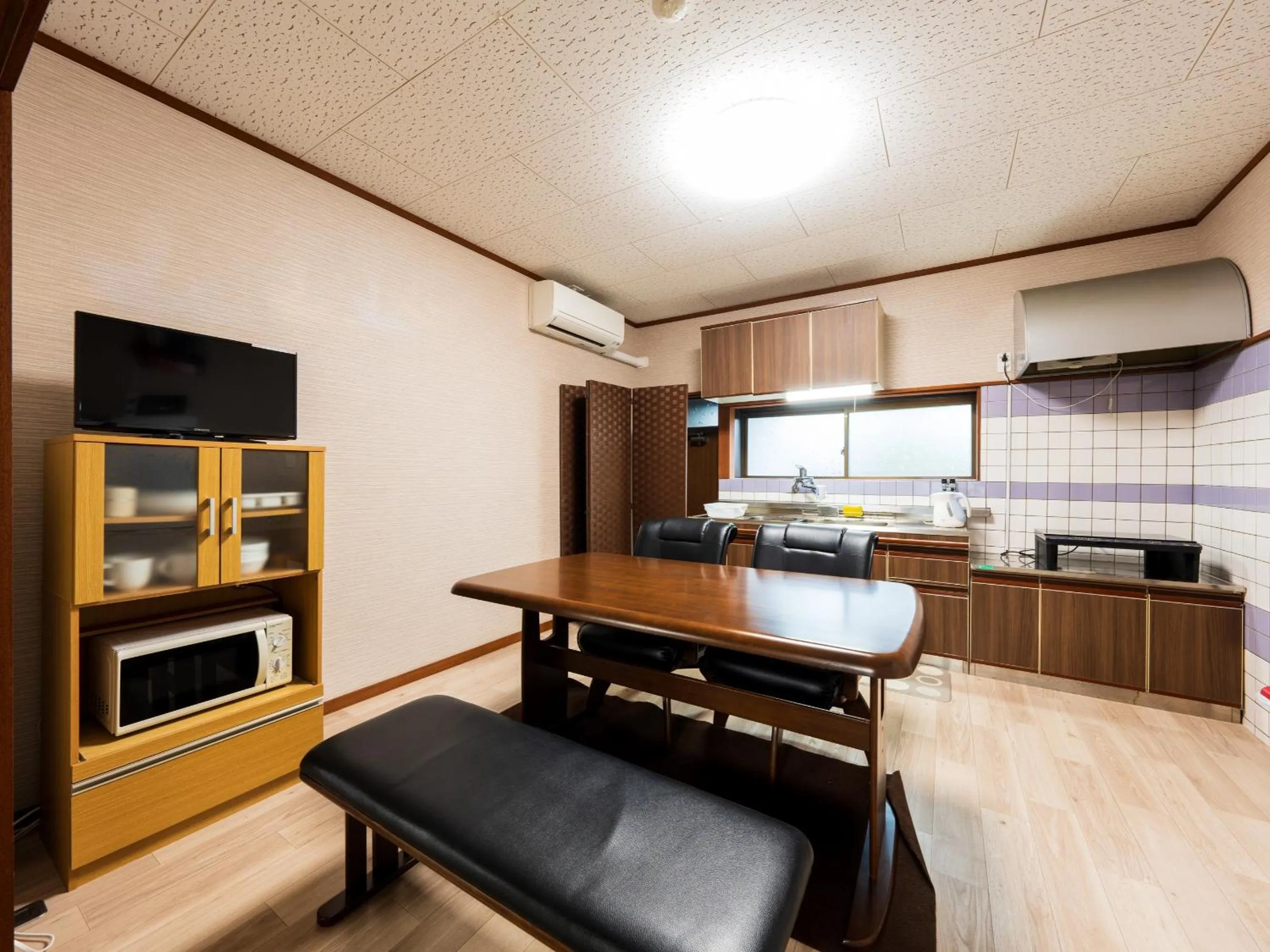 Dining area in Yufuin Wasaku