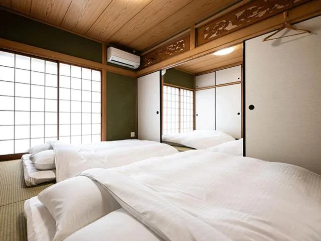 Photo of the whole room, Bed in Yufuin Wasaku
