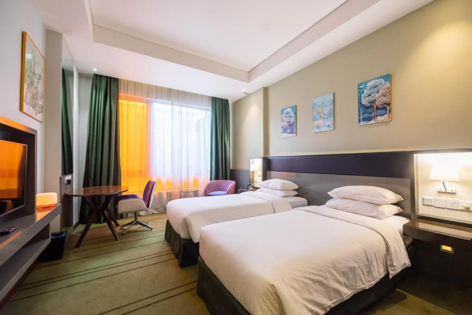 Superior Twin Room in Asaya Hotel Kota Kinabalu - Refurbished 2024 Superior Twin Room in Asaya Hotel Kota Kinabalu - Refurbished 2024
