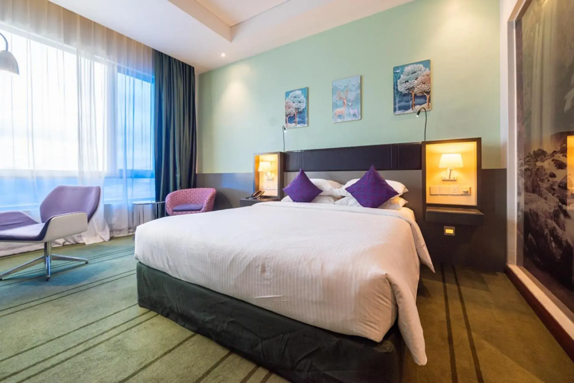 Deluxe Queen Room in Asaya Hotel Kota Kinabalu - Refurbished 2024 Deluxe Queen Room in Asaya Hotel Kota Kinabalu - Refurbished 2024
