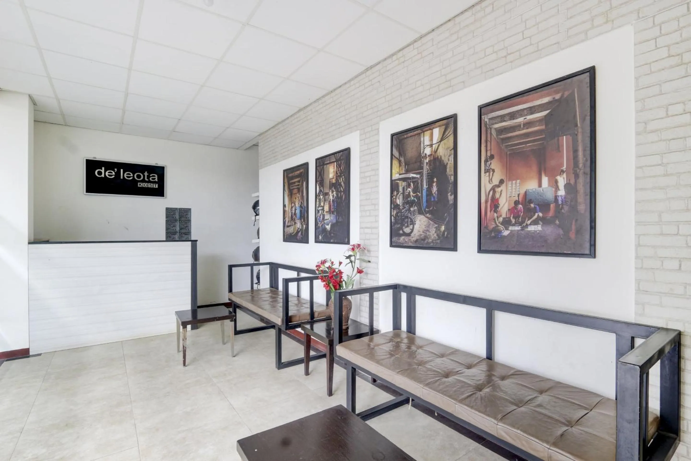 Lobby or reception in OYO Life 90388 De'leota