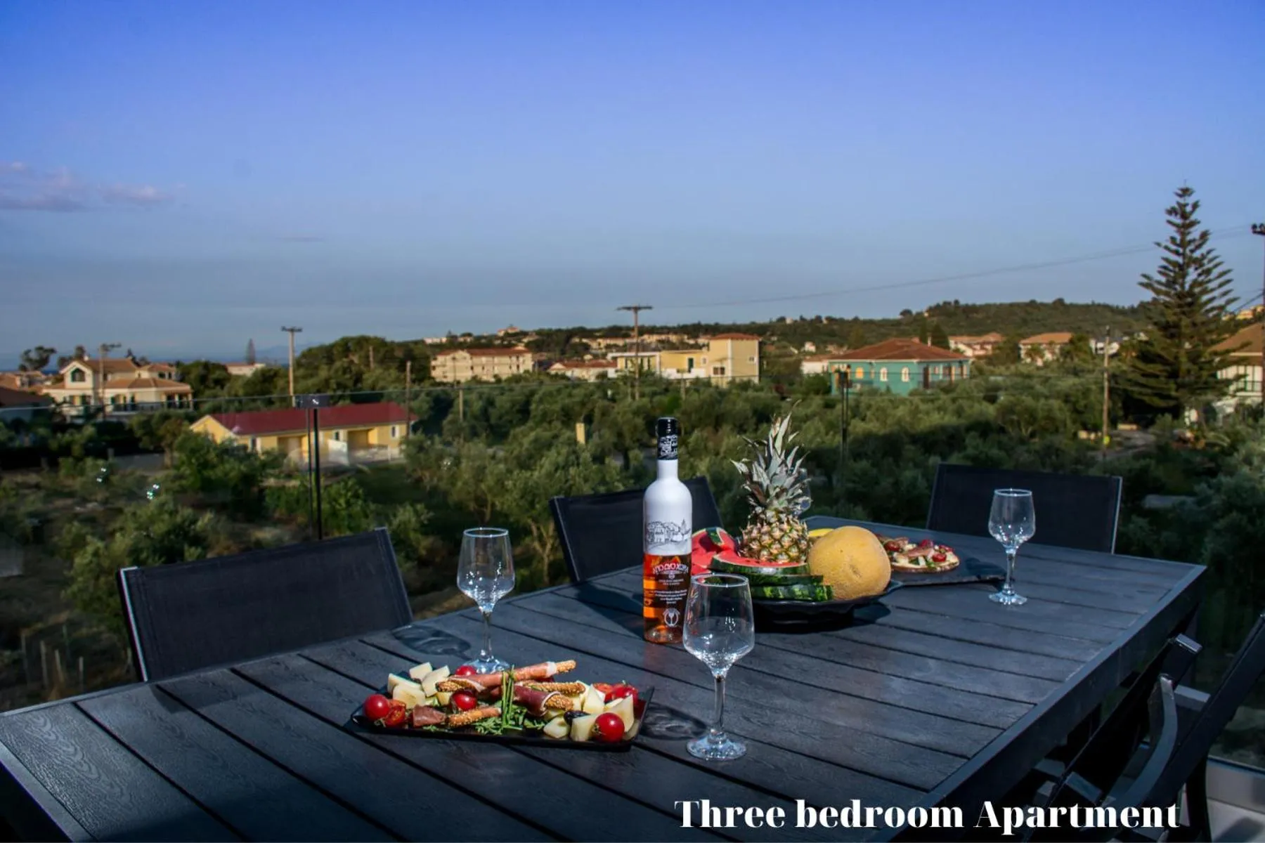 Natural landscape in Dionisos Luxury Suites