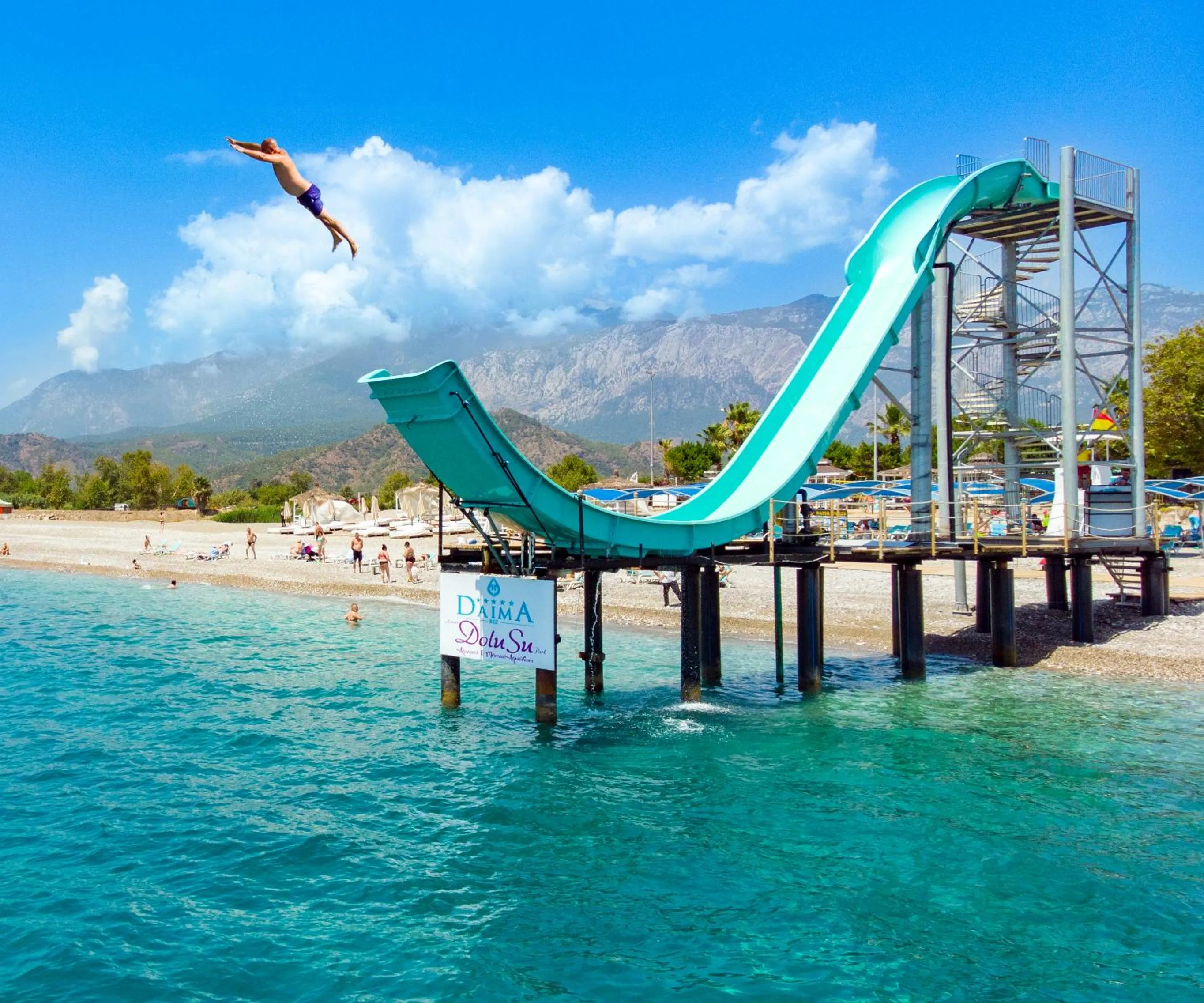 Aqua park in Daima Biz Hotel - Dolusu Aquapark Access