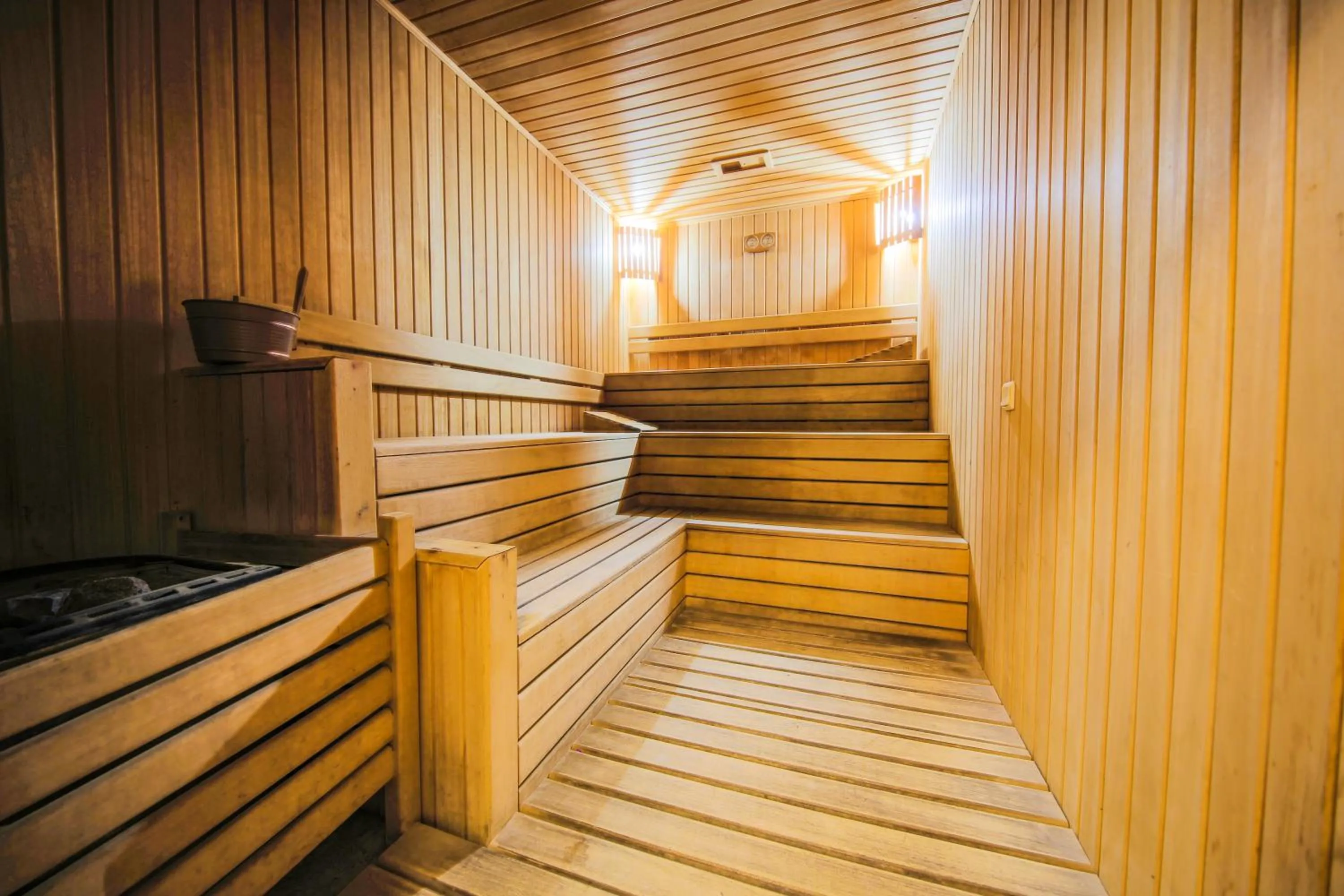 Sauna in Daima Biz Hotel - Dolusu Aquapark Access