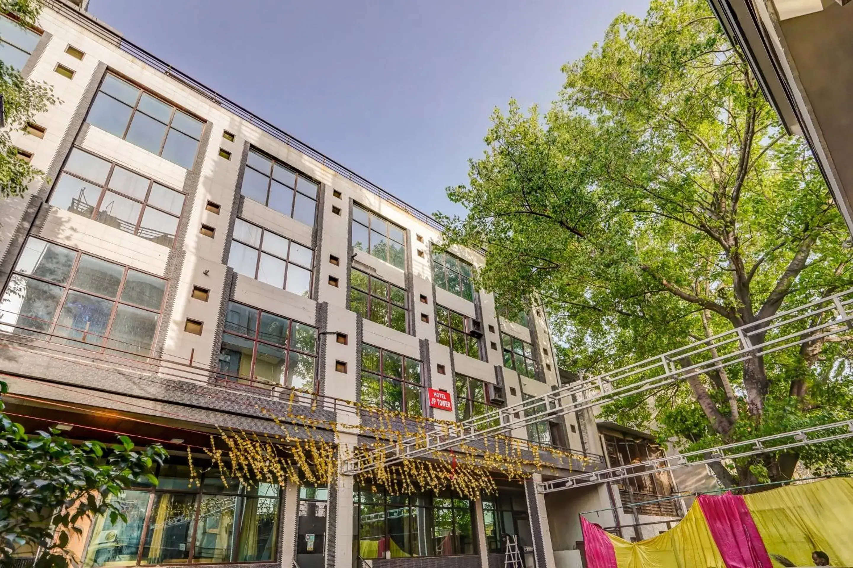 Facade/entrance in Super Capital O Jp Tower Facade/entrance in Super Capital O Jp Tower