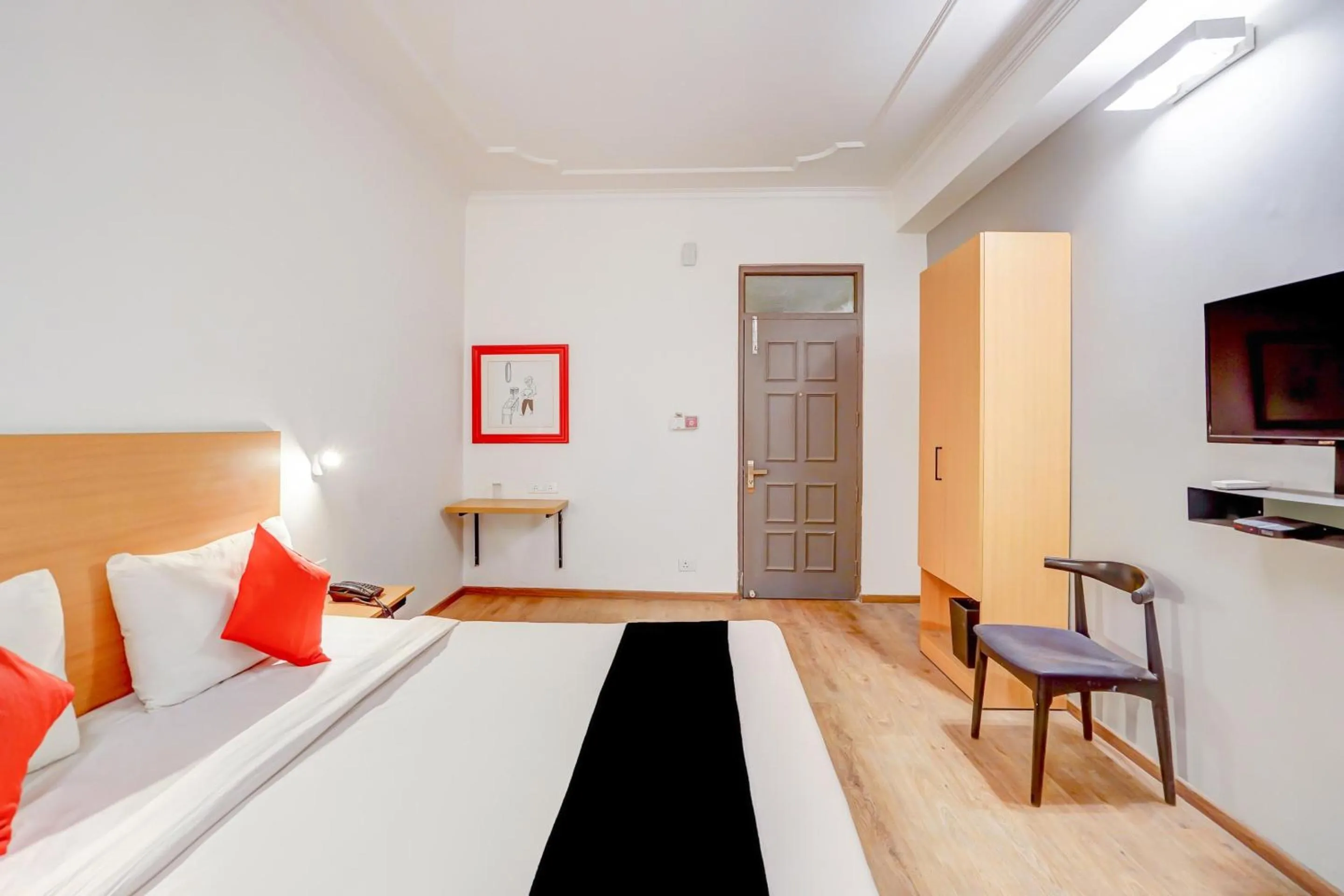 Bedroom, Bed in Capital O Jp Tower