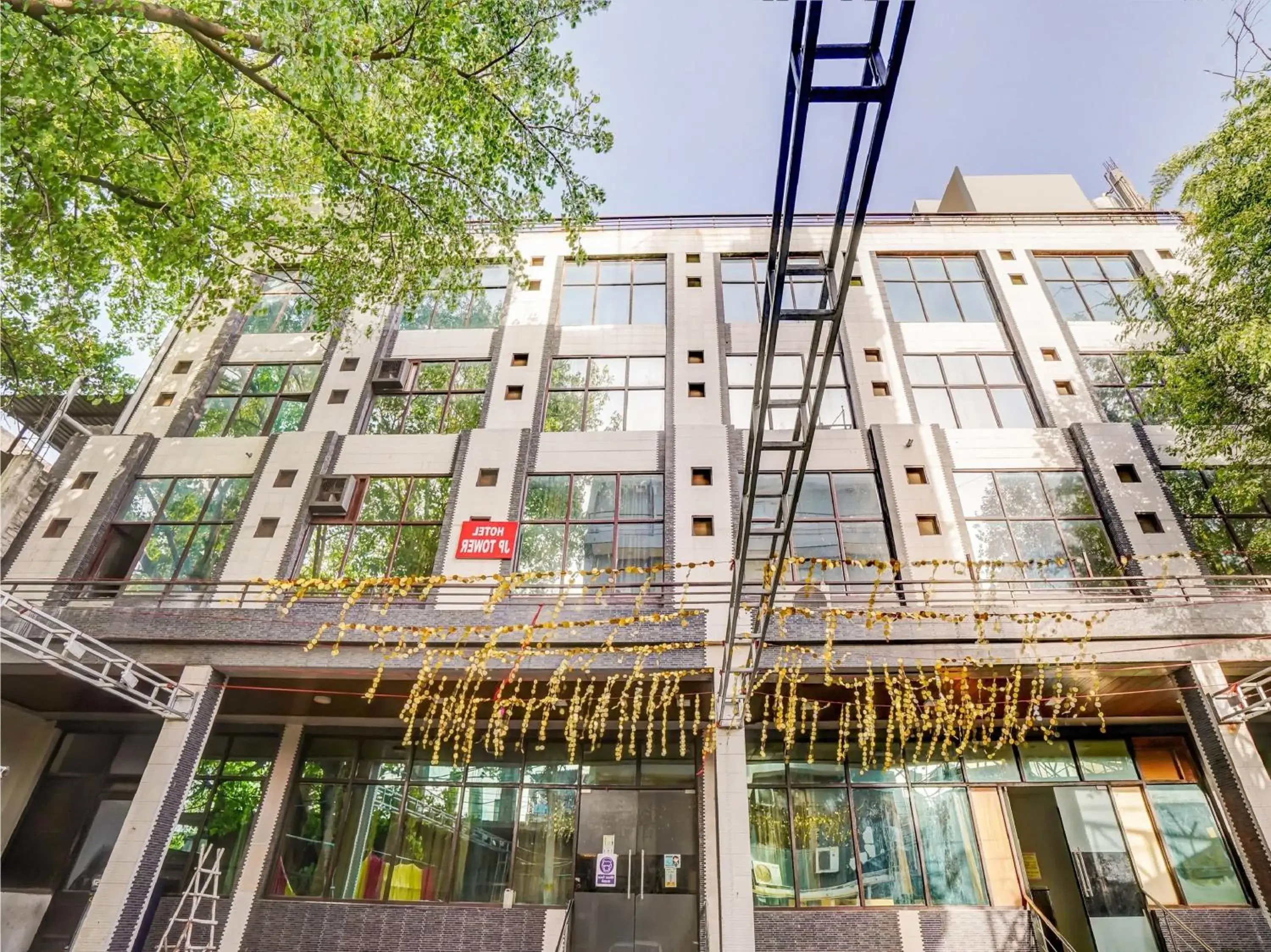 Facade/entrance in Super Capital O Jp Tower Facade/entrance in Super Capital O Jp Tower