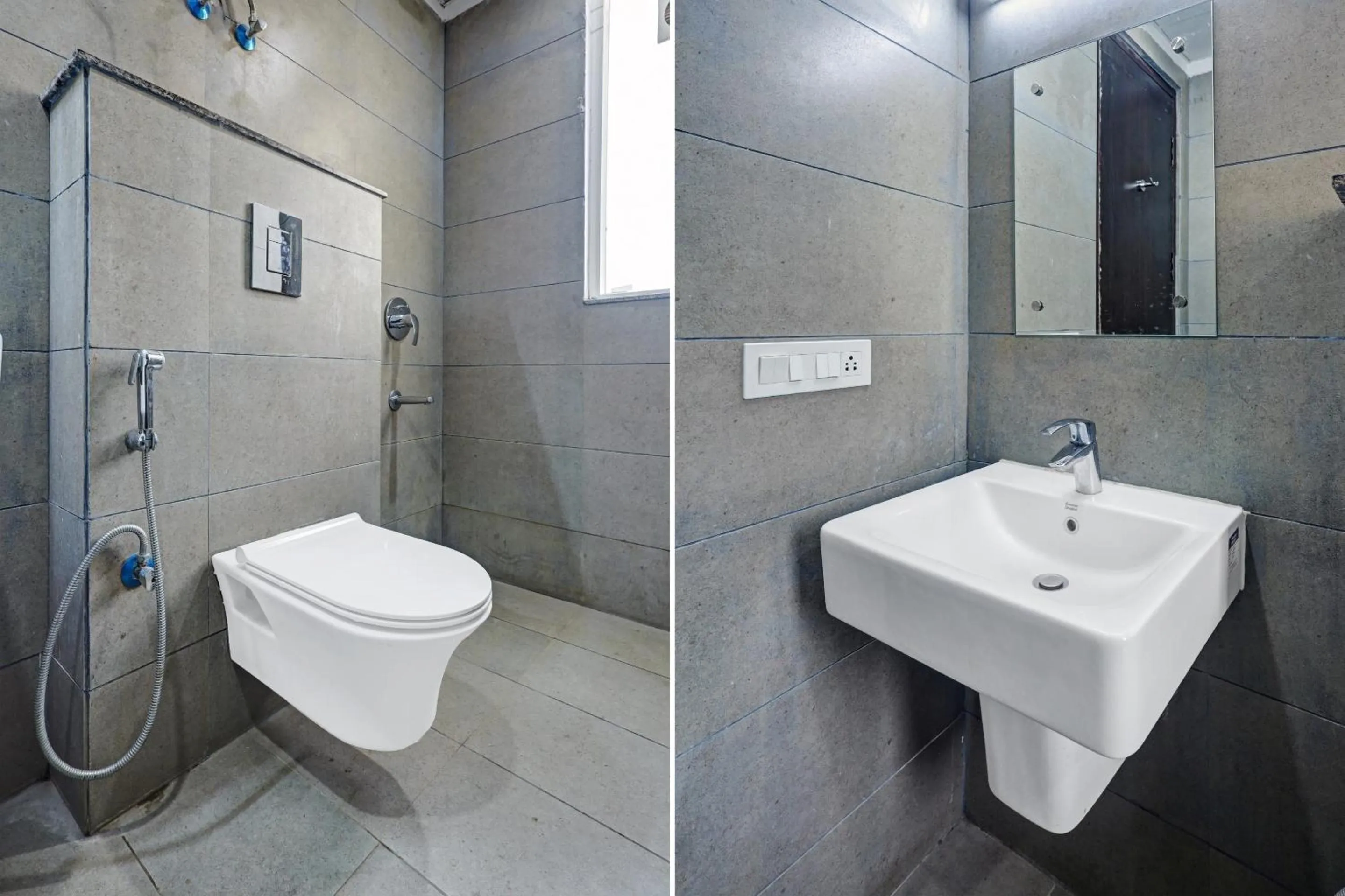 Bathroom in Super Townhouse Tipsyy Near Bestech Central Square Mall